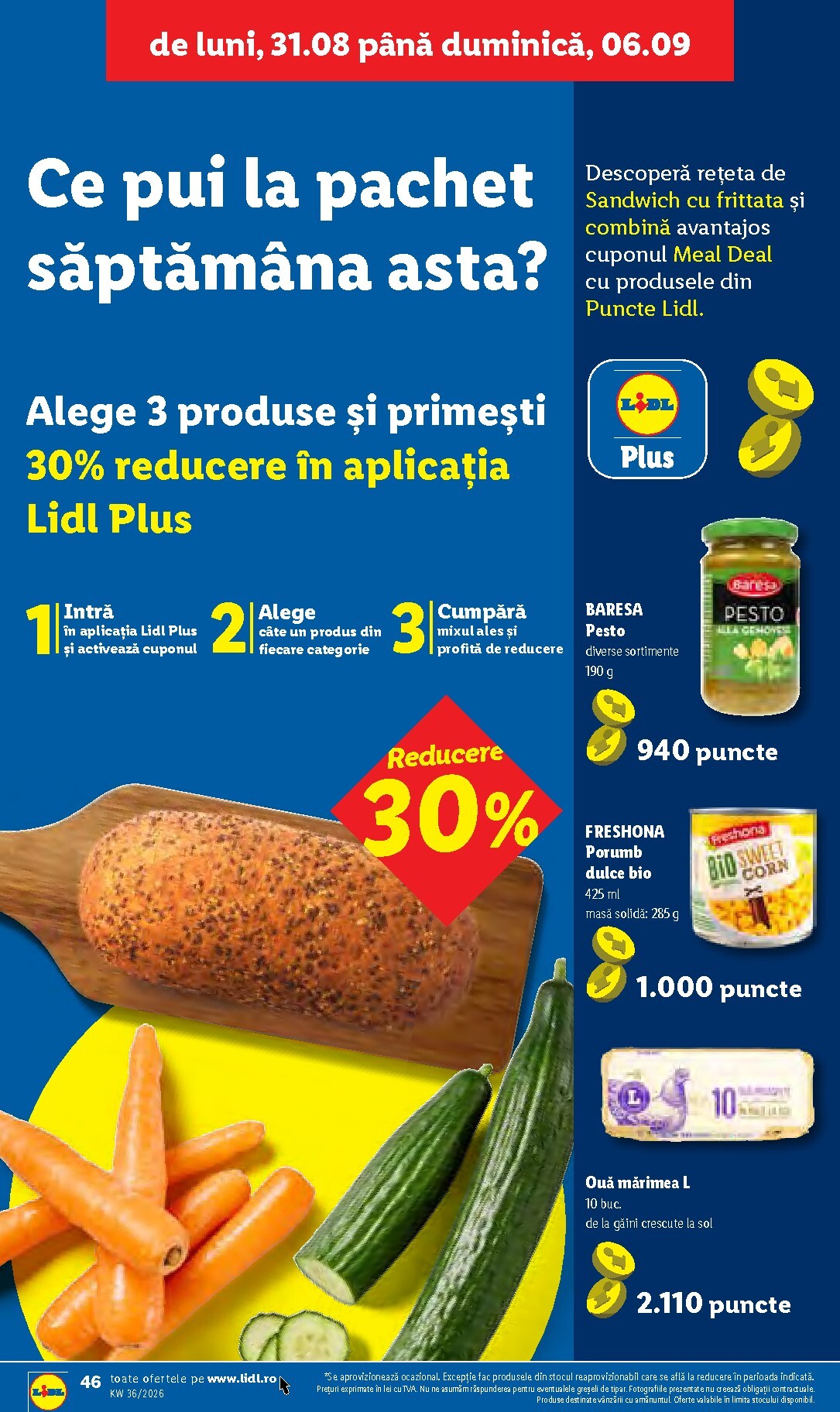 lidl - Lidl pliante pentru săptămâna viitoare de la luni 31.08.2026 până la duminică 06.09.2026 - page: 46