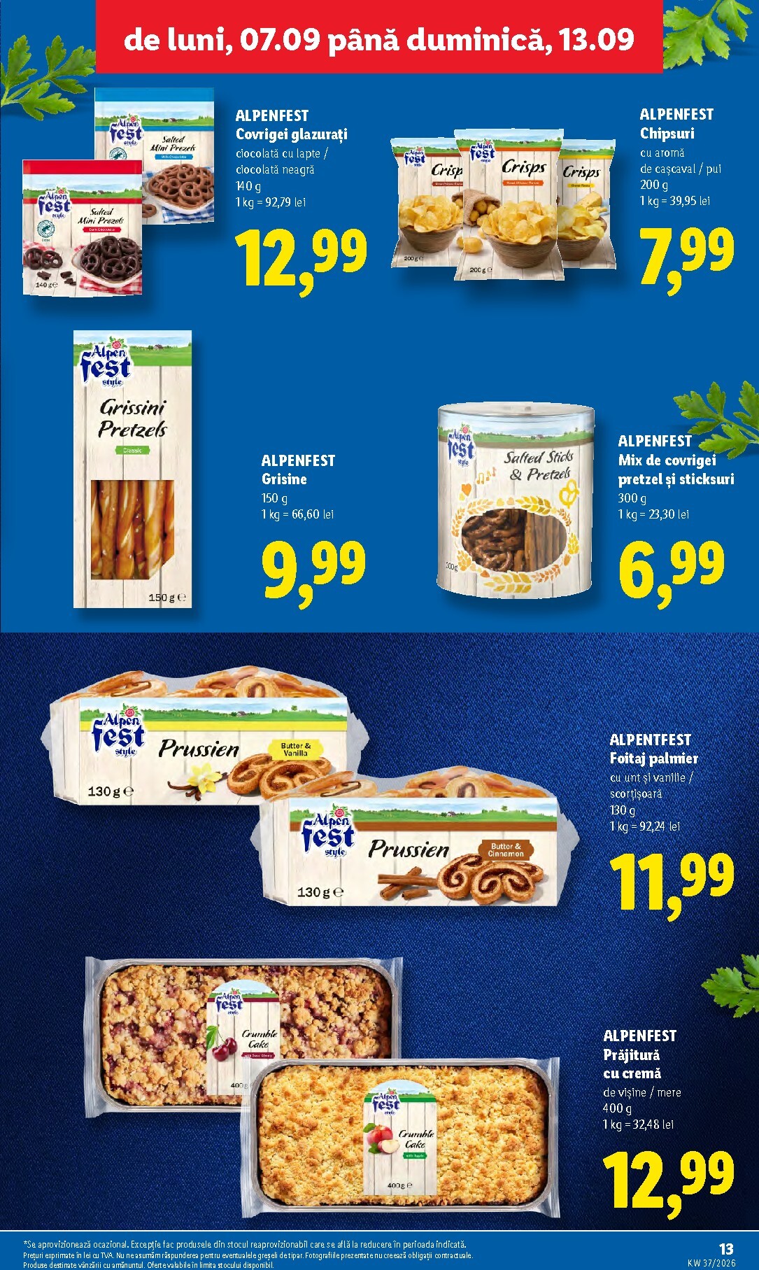 lidl - Lidl pliante pentru săptămâna viitoare de la luni 07.09.2026 până la duminică 13.09.2026 - page: 13