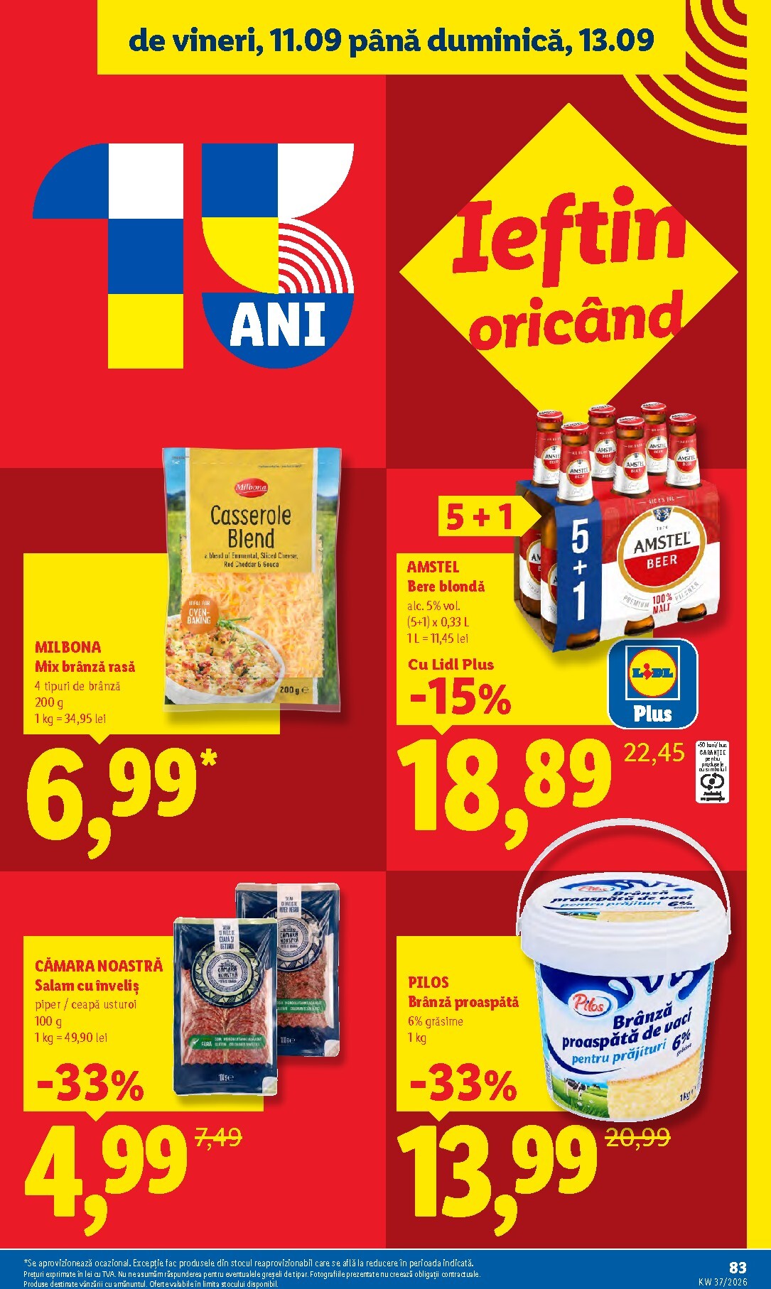 lidl - Lidl pliante pentru săptămâna viitoare de la luni 07.09.2026 până la duminică 13.09.2026 - page: 83