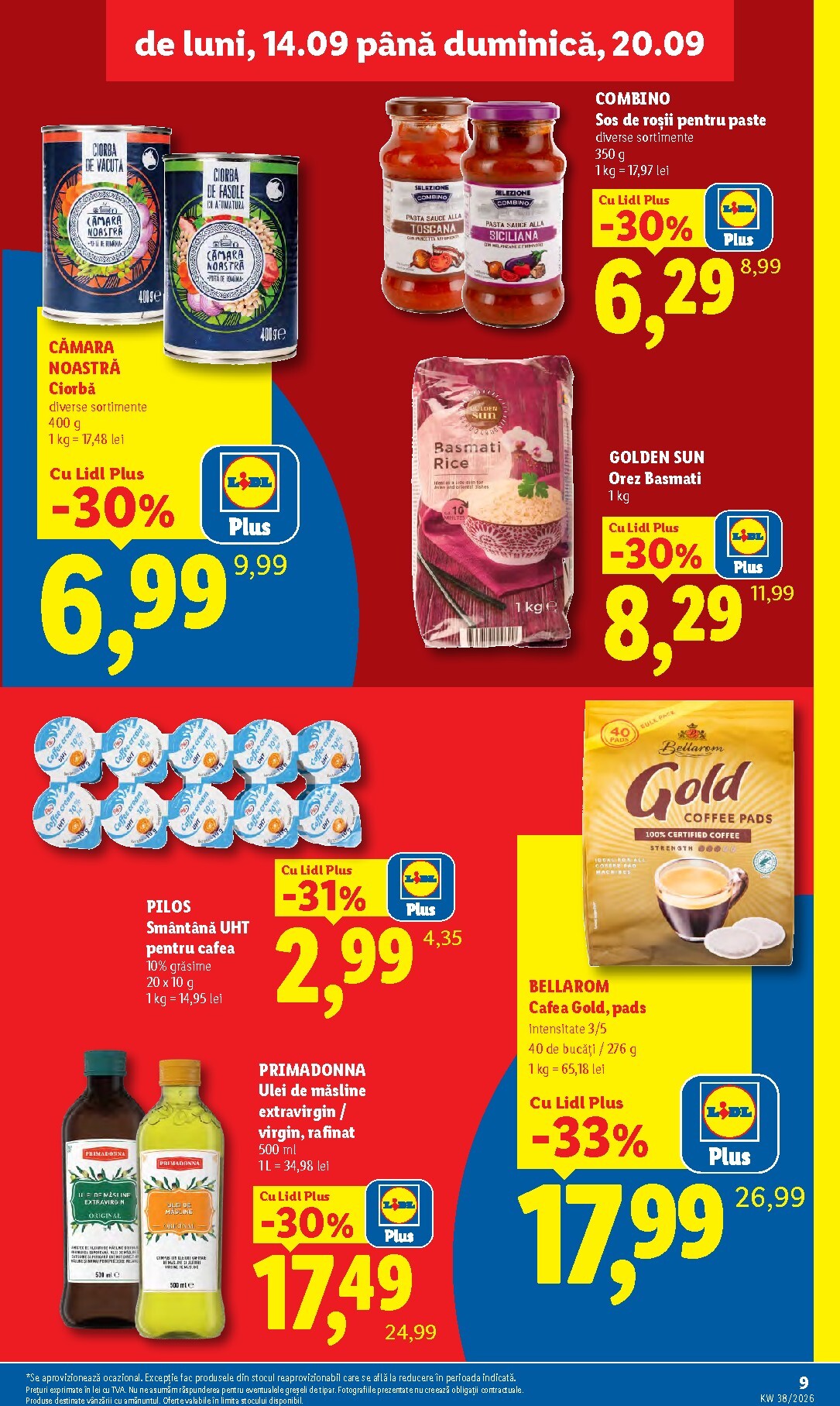 lidl - Lidl pliante pentru săptămâna viitoare de la luni 14.09.2026 până la duminică 20.09.2026 - page: 9