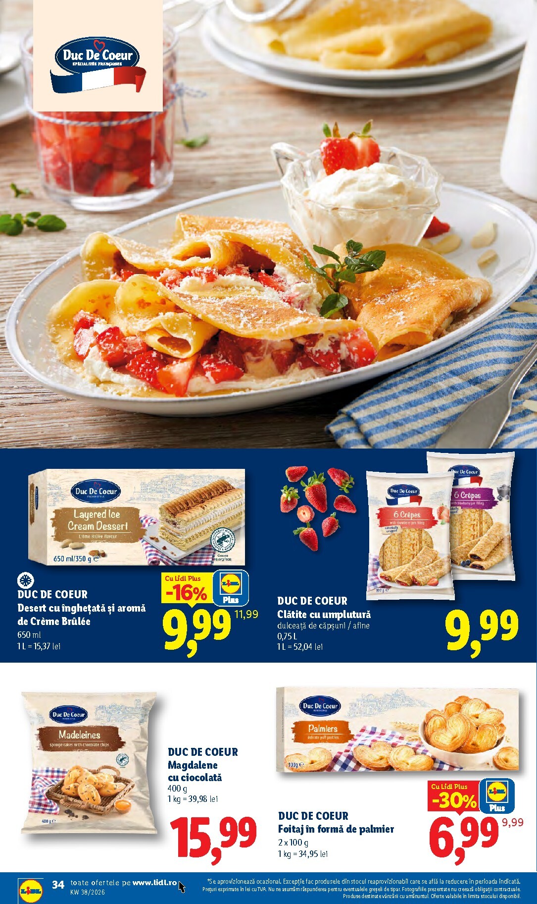 lidl - Lidl pliante pentru săptămâna viitoare de la luni 14.09.2026 până la duminică 20.09.2026 - page: 34
