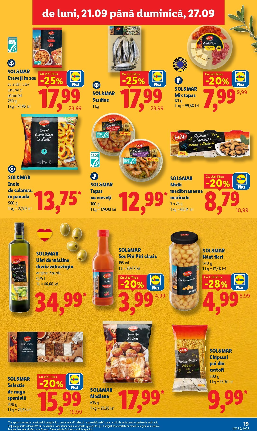 lidl - Lidl pliante pentru săptămâna viitoare de la luni 21.09.2026 până la duminică 27.09.2026 - page: 19