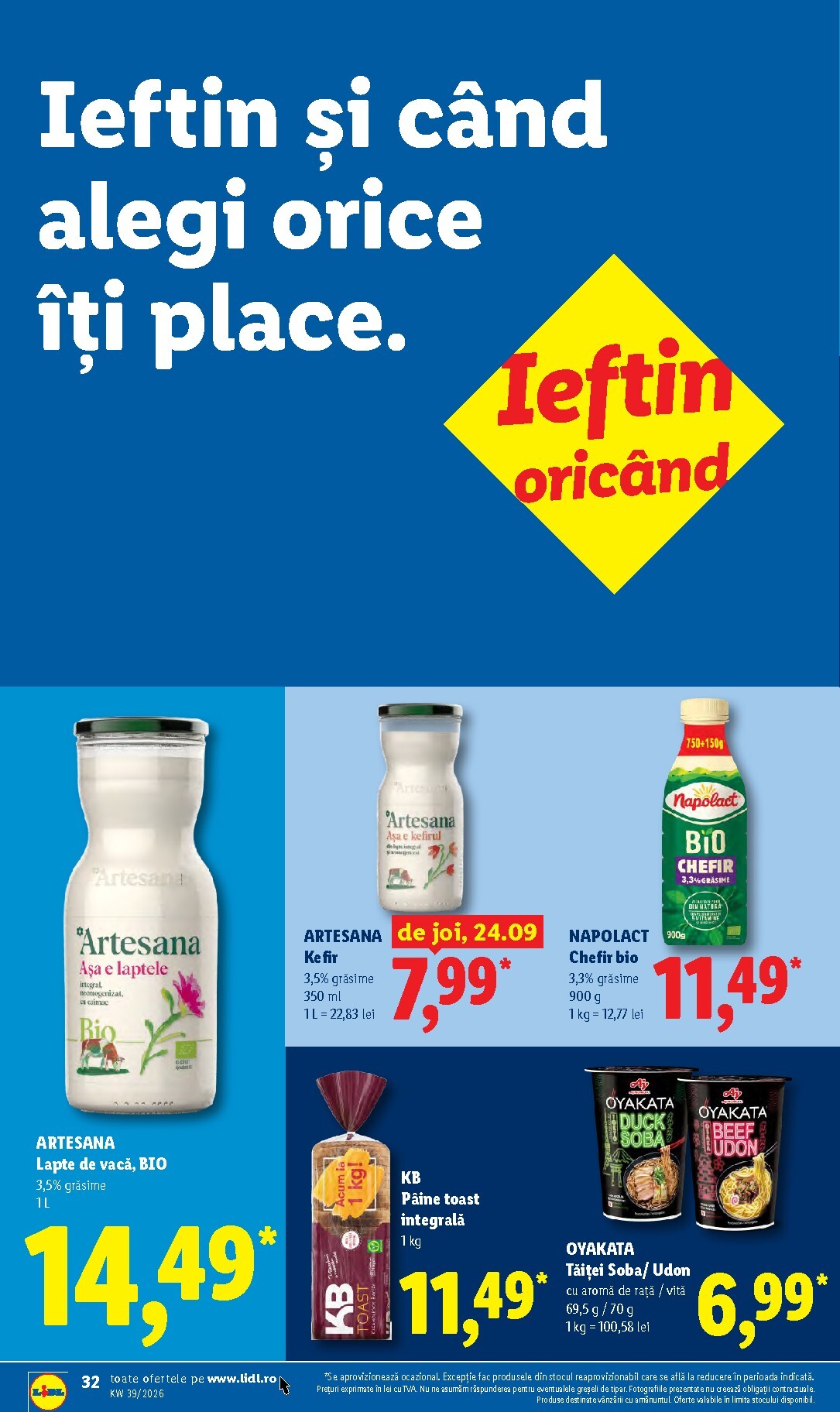 lidl - Lidl pliante pentru săptămâna viitoare de la luni 21.09.2026 până la duminică 27.09.2026 - page: 32