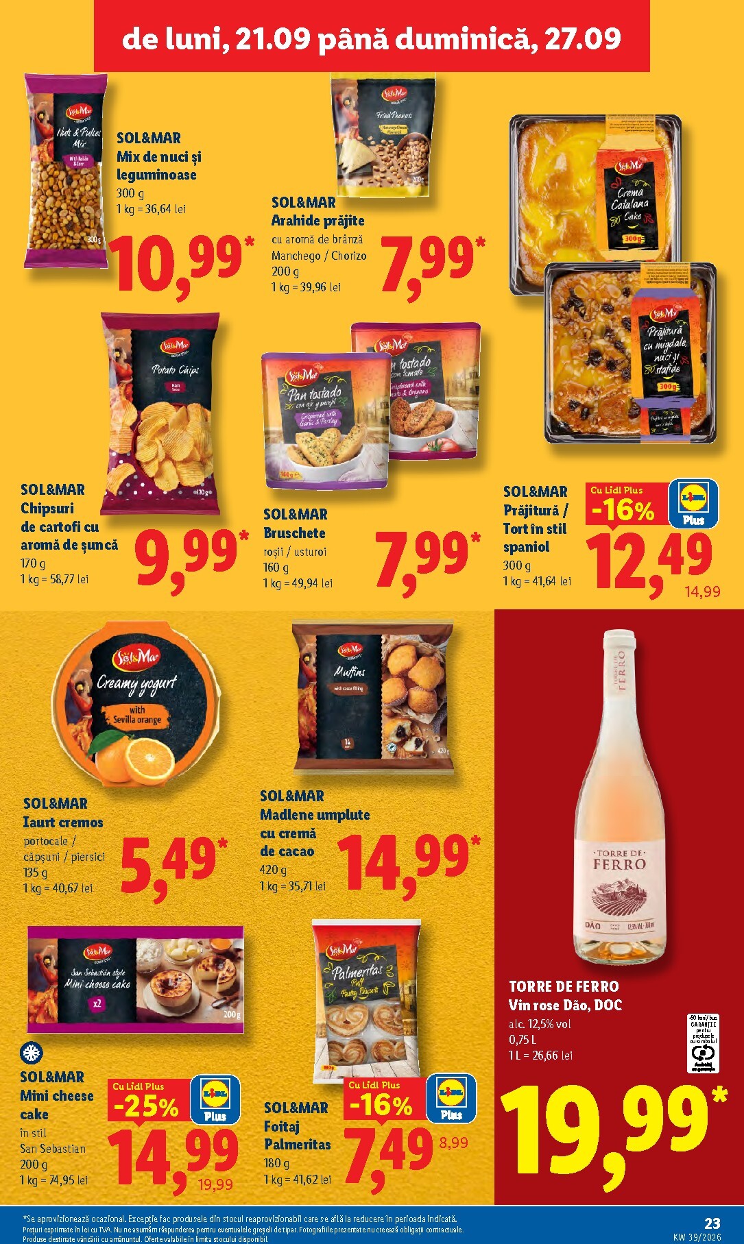 lidl - Lidl pliante pentru săptămâna viitoare de la luni 21.09.2026 până la duminică 27.09.2026 - page: 23