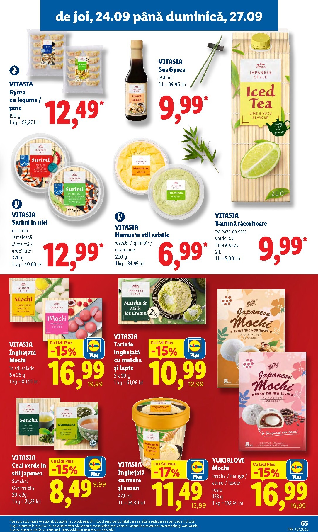 lidl - Lidl pliante pentru săptămâna viitoare de la luni 21.09.2026 până la duminică 27.09.2026 - page: 65