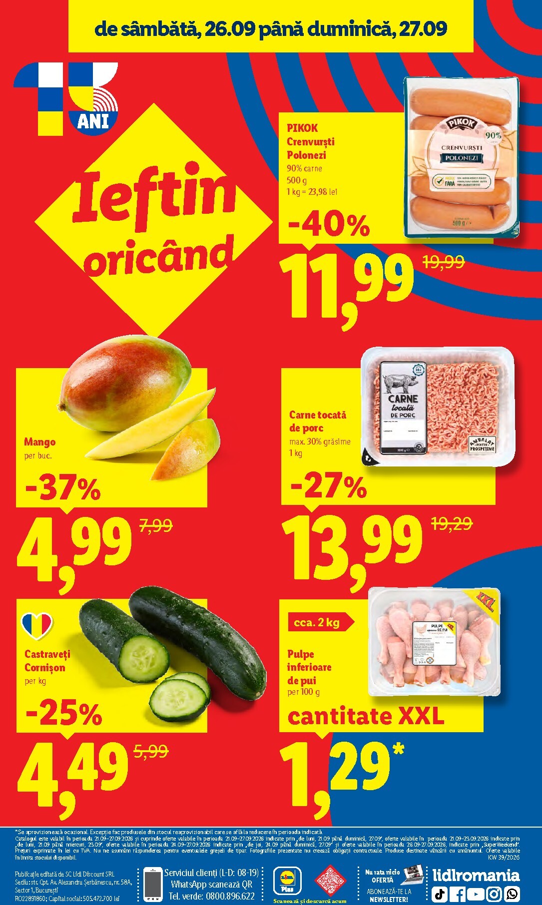 lidl - Lidl pliante pentru săptămâna viitoare de la luni 21.09.2026 până la duminică 27.09.2026 - page: 96