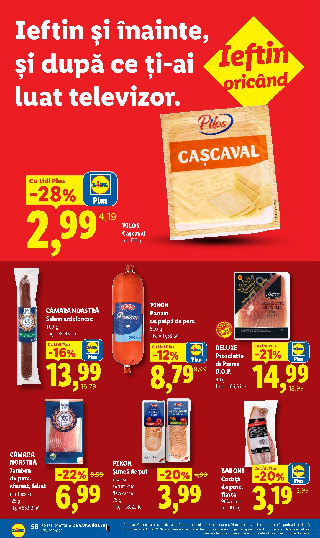 lidl - Lidl pliante pentru săptămâna viitoare de la luni 21.09.2026 până la duminică 27.09.2026 - page: 58
