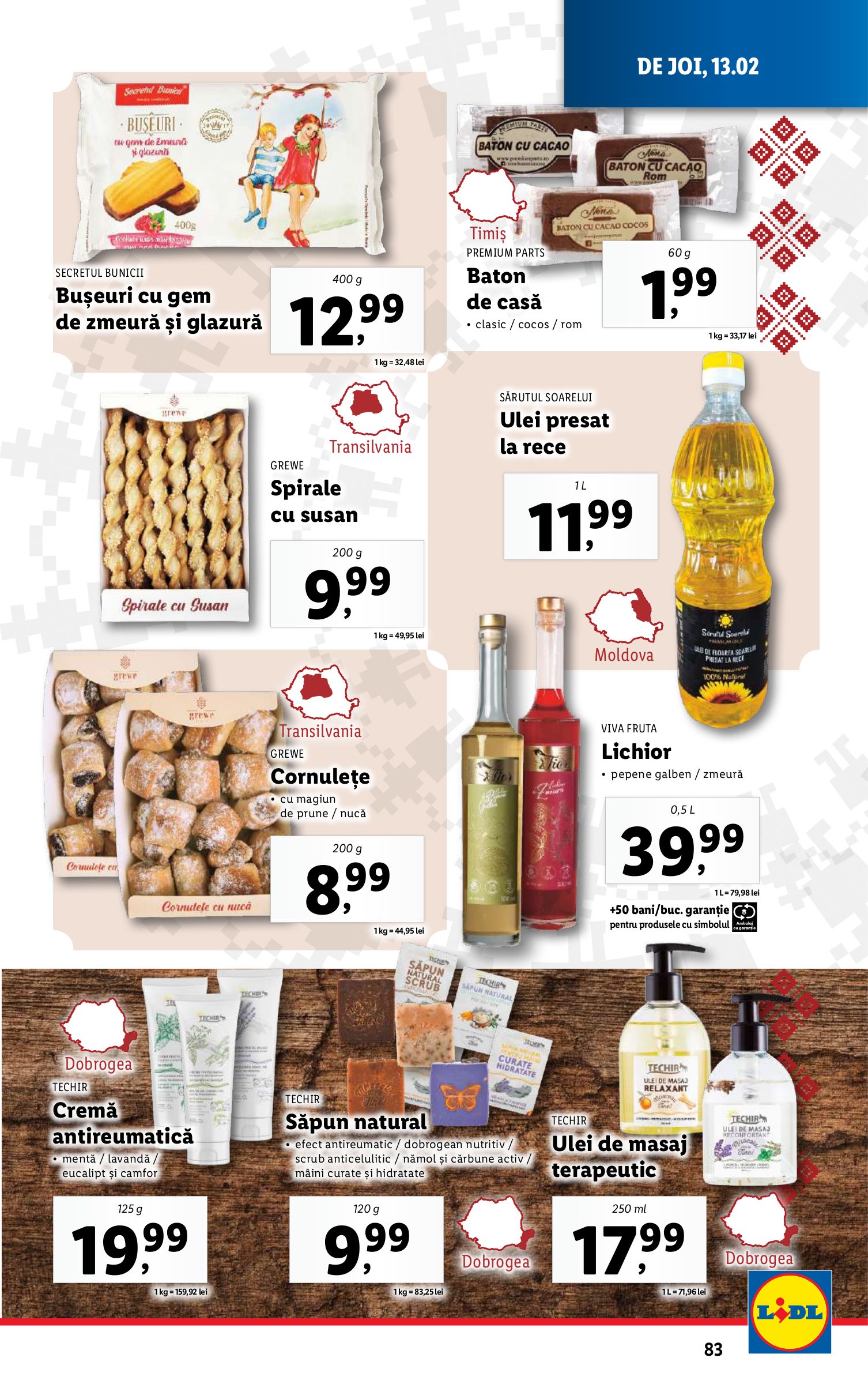lidl - Catalog Lidl valabil din 10.02. - 16.02. - page: 83 lidl - Catalog Lidl valabil din 10.02. - 16.02. - page: 83