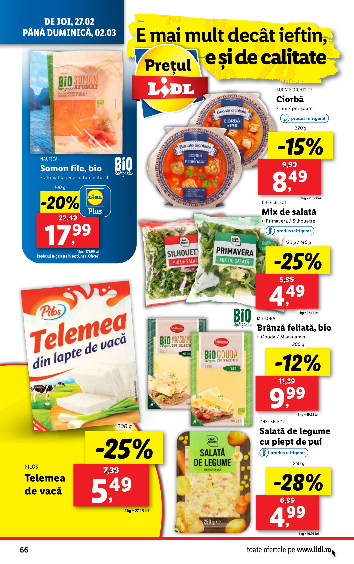 lidl - Catalog Lidl valabil din 24.02. - 02.03. - page: 66 lidl - Catalog Lidl valabil din 24.02. - 02.03. - page: 66
