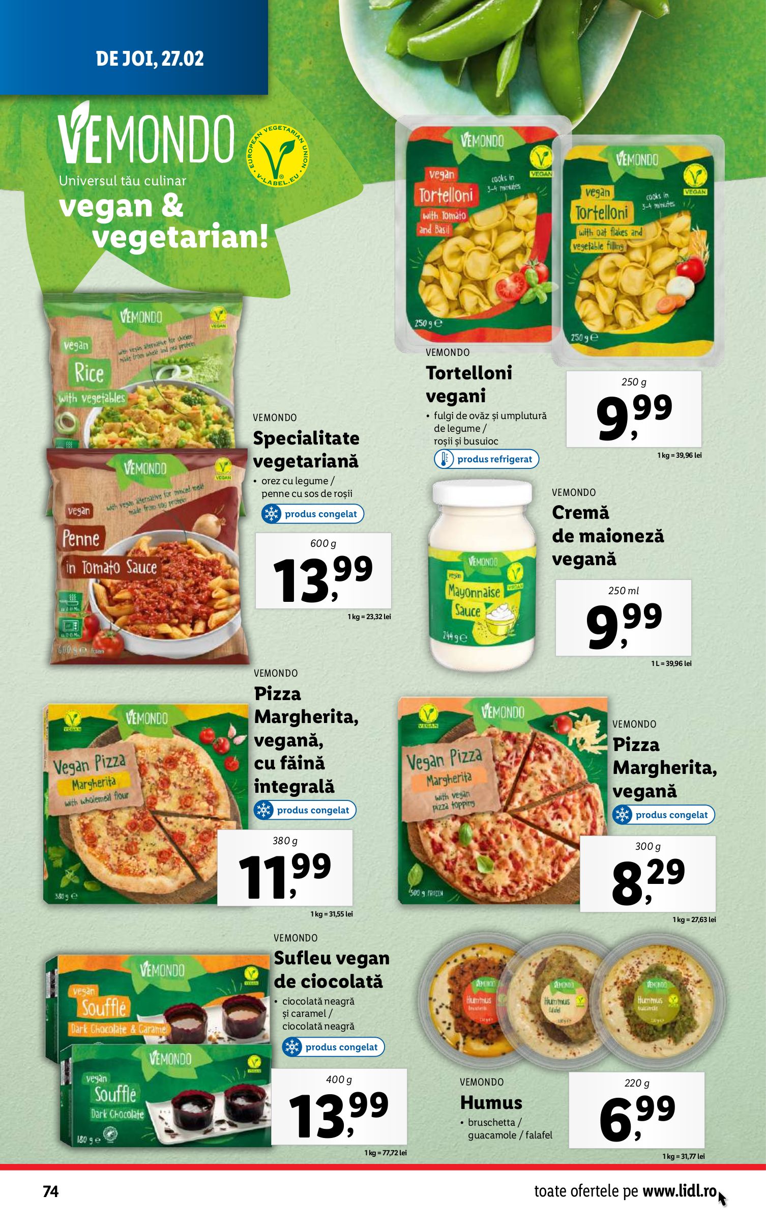 lidl - Catalog Lidl valabil din 24.02. - 02.03. - page: 74 lidl - Catalog Lidl valabil din 24.02. - 02.03. - page: 74