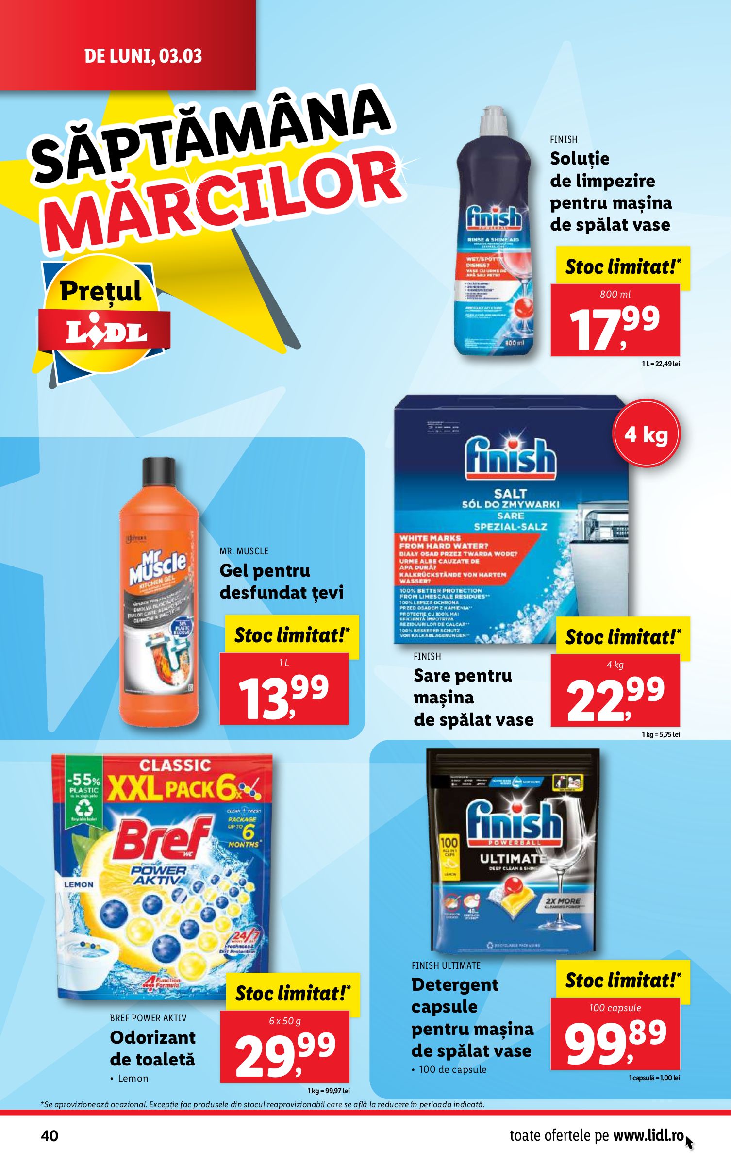lidl - Catalog Lidl valabil din 03.03. - 09.03. - page: 40 lidl - Catalog Lidl valabil din 03.03. - 09.03. - page: 40