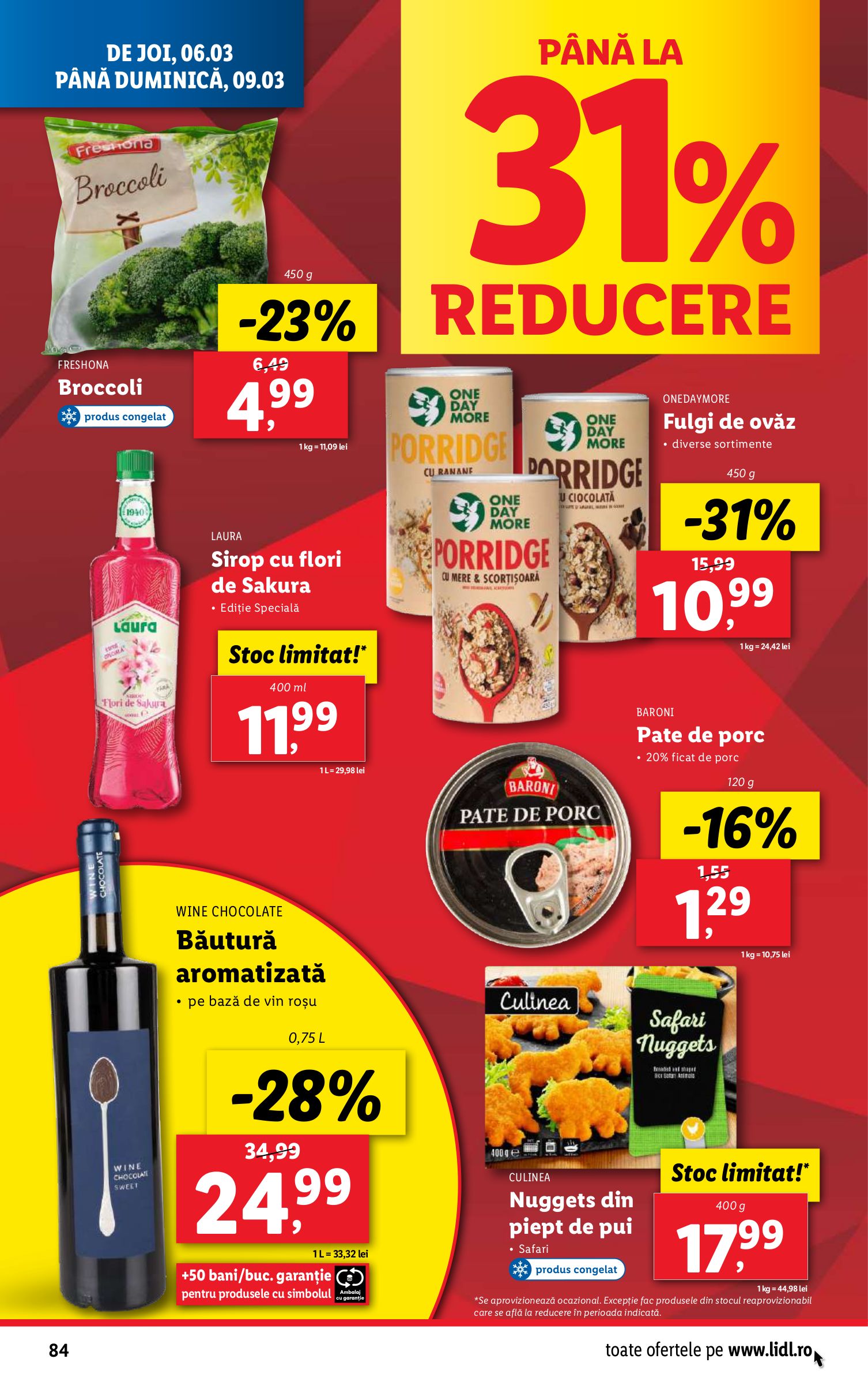 lidl - Catalog Lidl valabil din 03.03. - 09.03. - page: 84 lidl - Catalog Lidl valabil din 03.03. - 09.03. - page: 84