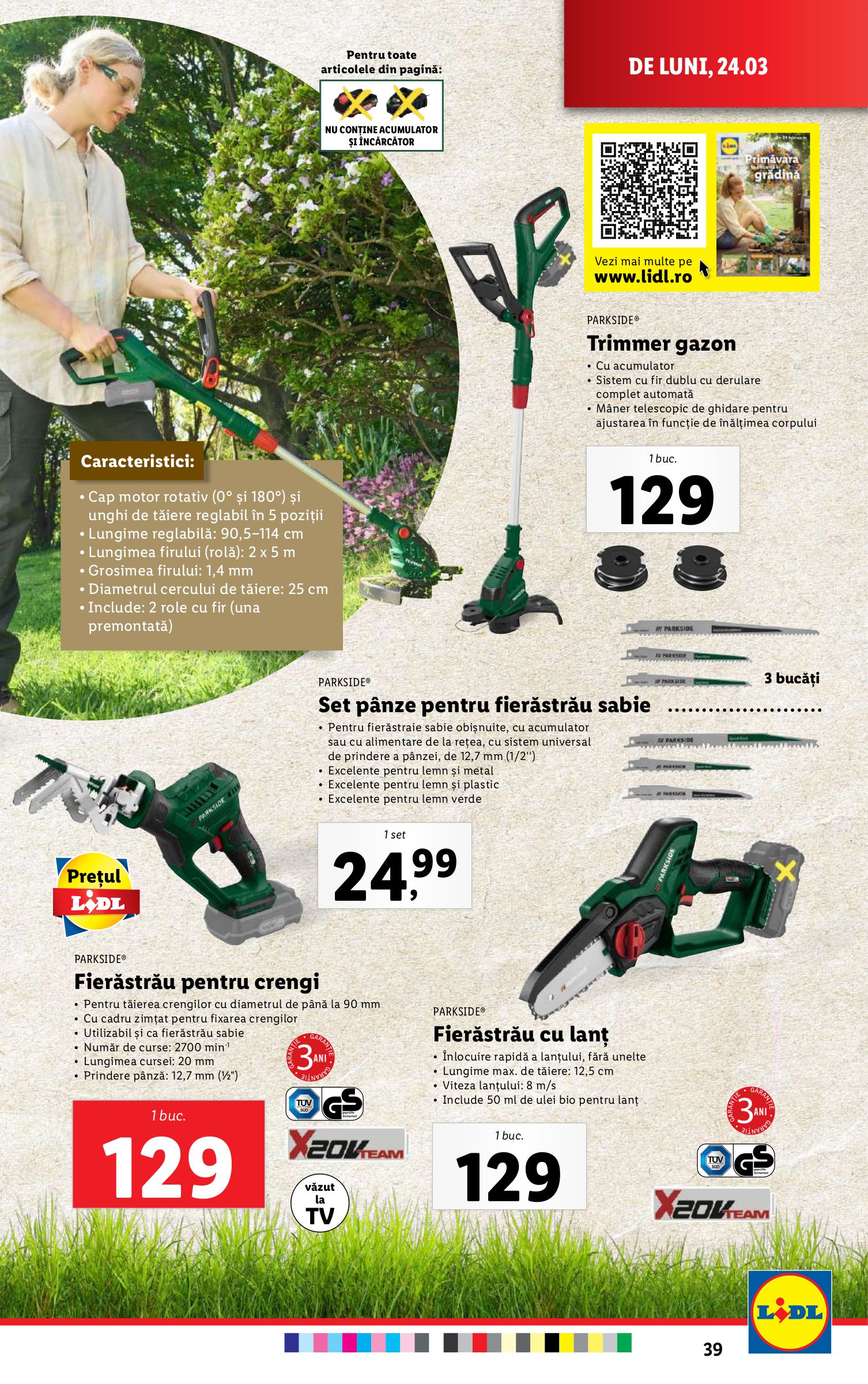 lidl - Catalog Lidl valabil din 24.03. - 30.03. - page: 39 lidl - Catalog Lidl valabil din 24.03. - 30.03. - page: 39