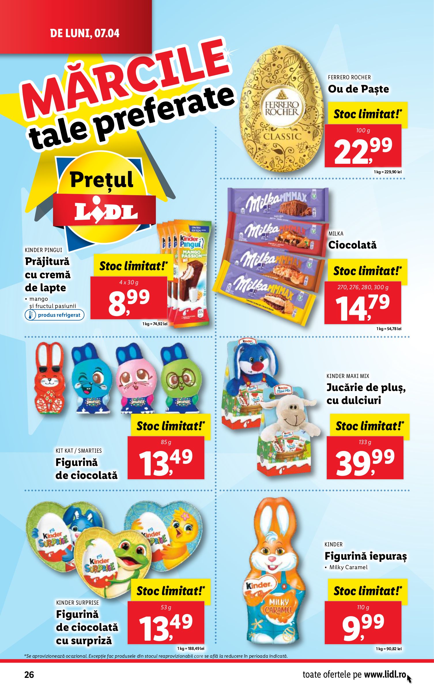 lidl - Catalog Lidl valabil din 07.04. - 13.04. - page: 26 lidl - Catalog Lidl valabil din 07.04. - 13.04. - page: 26