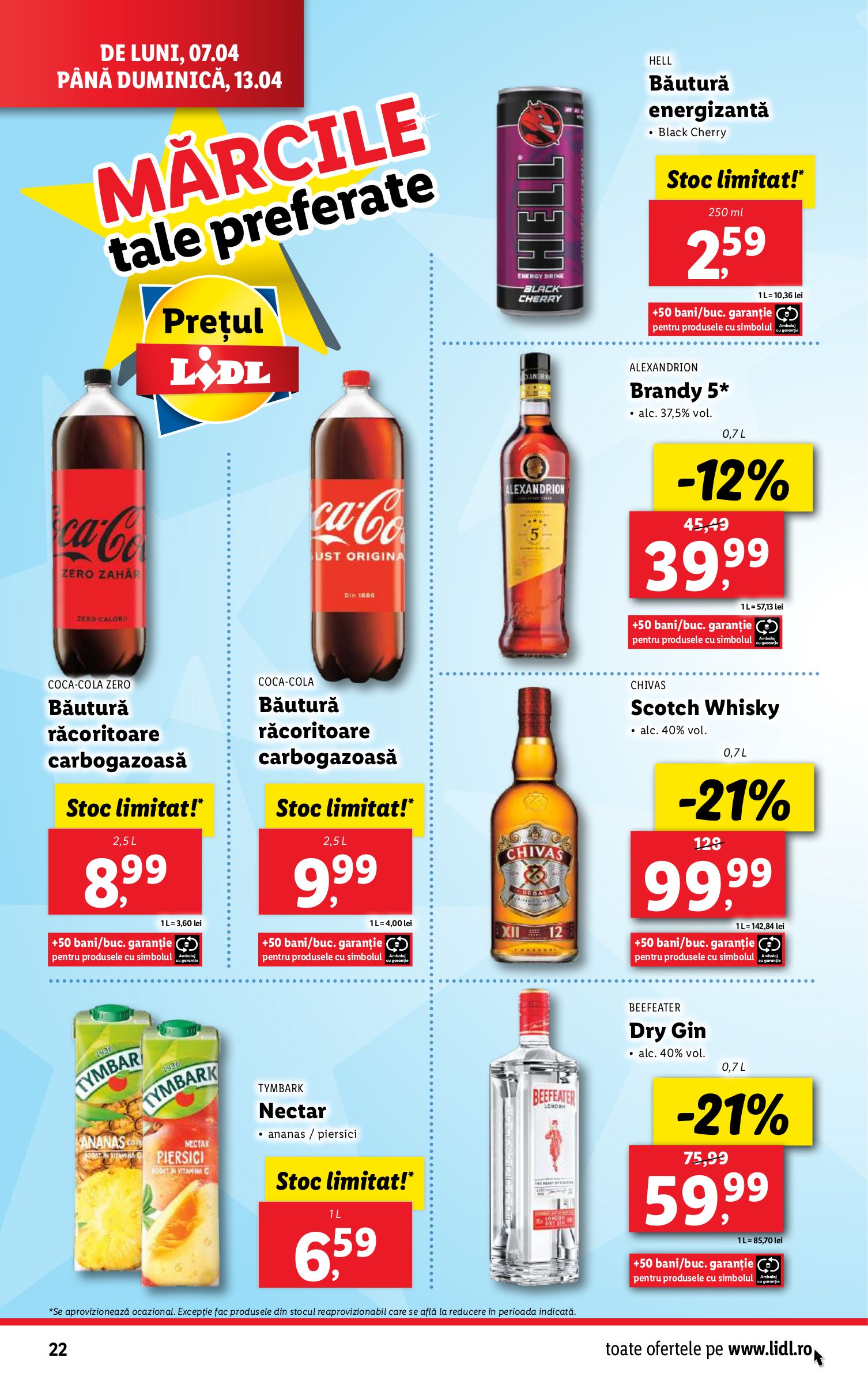 lidl - Catalog Lidl valabil din 07.04. - 13.04. - page: 22 lidl - Catalog Lidl valabil din 07.04. - 13.04. - page: 22