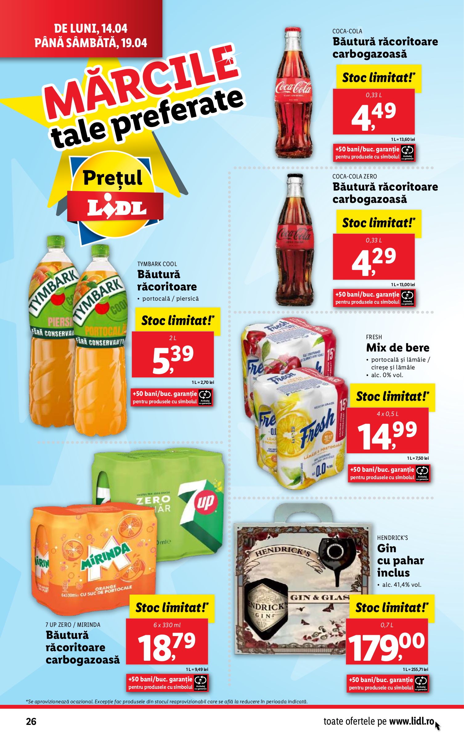 lidl - Catalog Lidl valabil din 14.04. - 19.04. - page: 26 lidl - Catalog Lidl valabil din 14.04. - 19.04. - page: 26