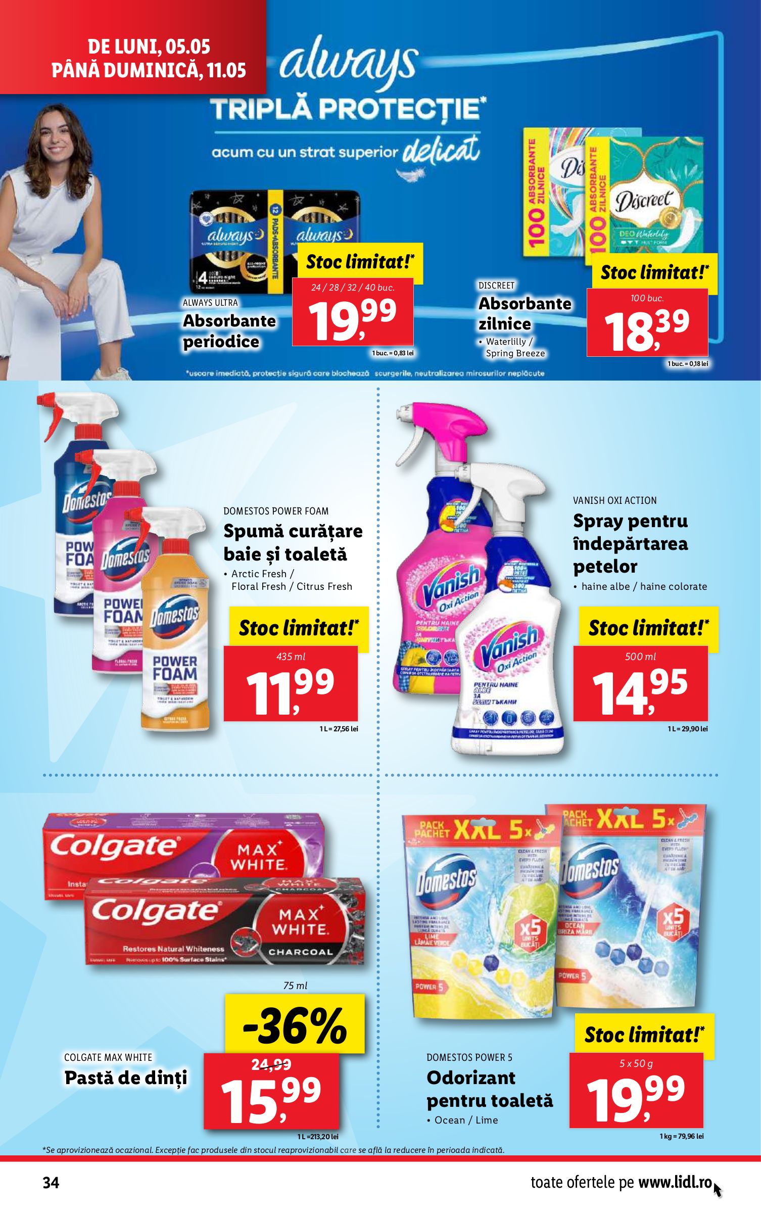 lidl - Catalog Lidl valabil din 05.05. - 11.05. - page: 34 lidl - Catalog Lidl valabil din 05.05. - 11.05. - page: 34