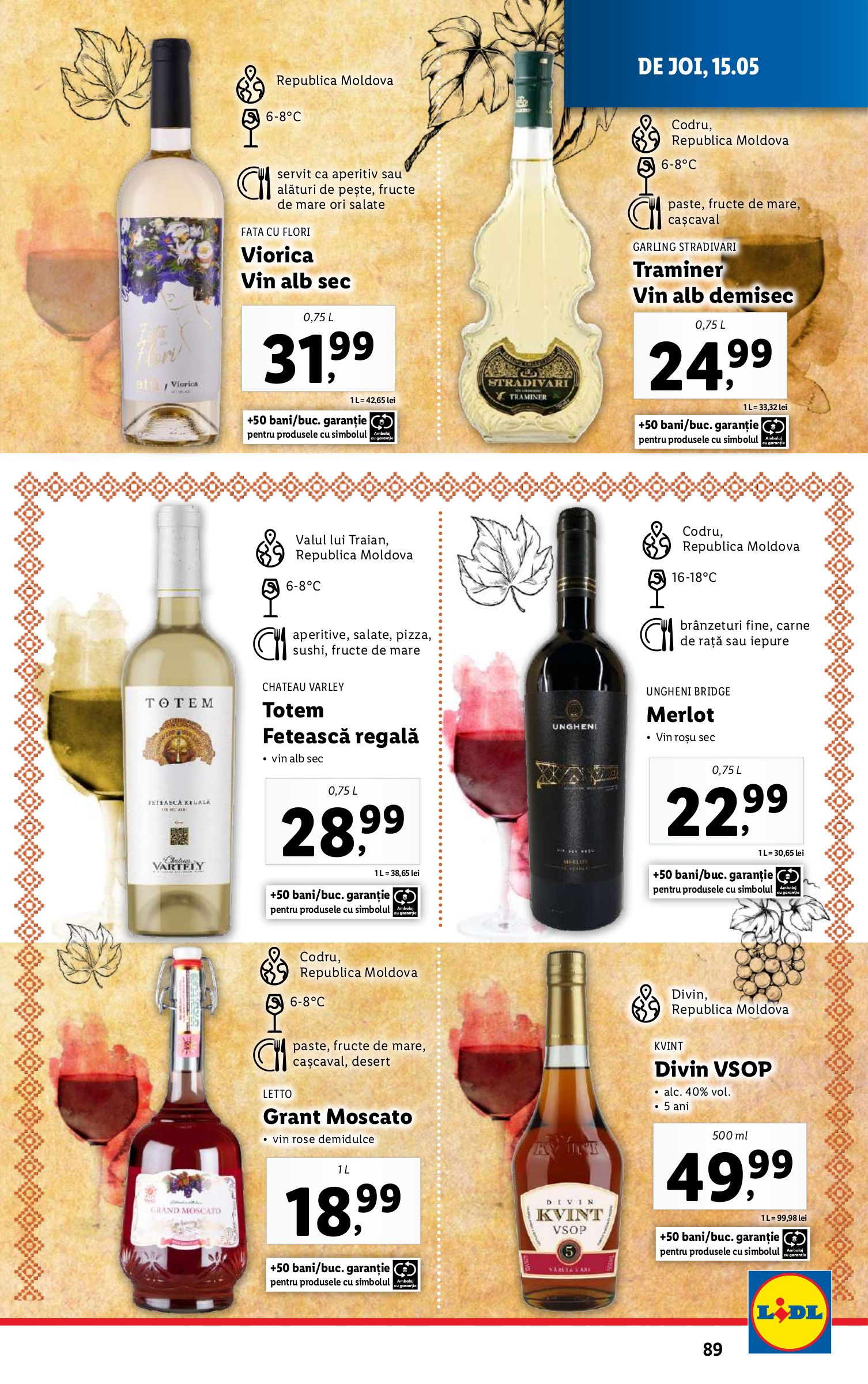lidl - Catalog Lidl valabil din 12.05. - 18.05. - page: 89 lidl - Catalog Lidl valabil din 12.05. - 18.05. - page: 89