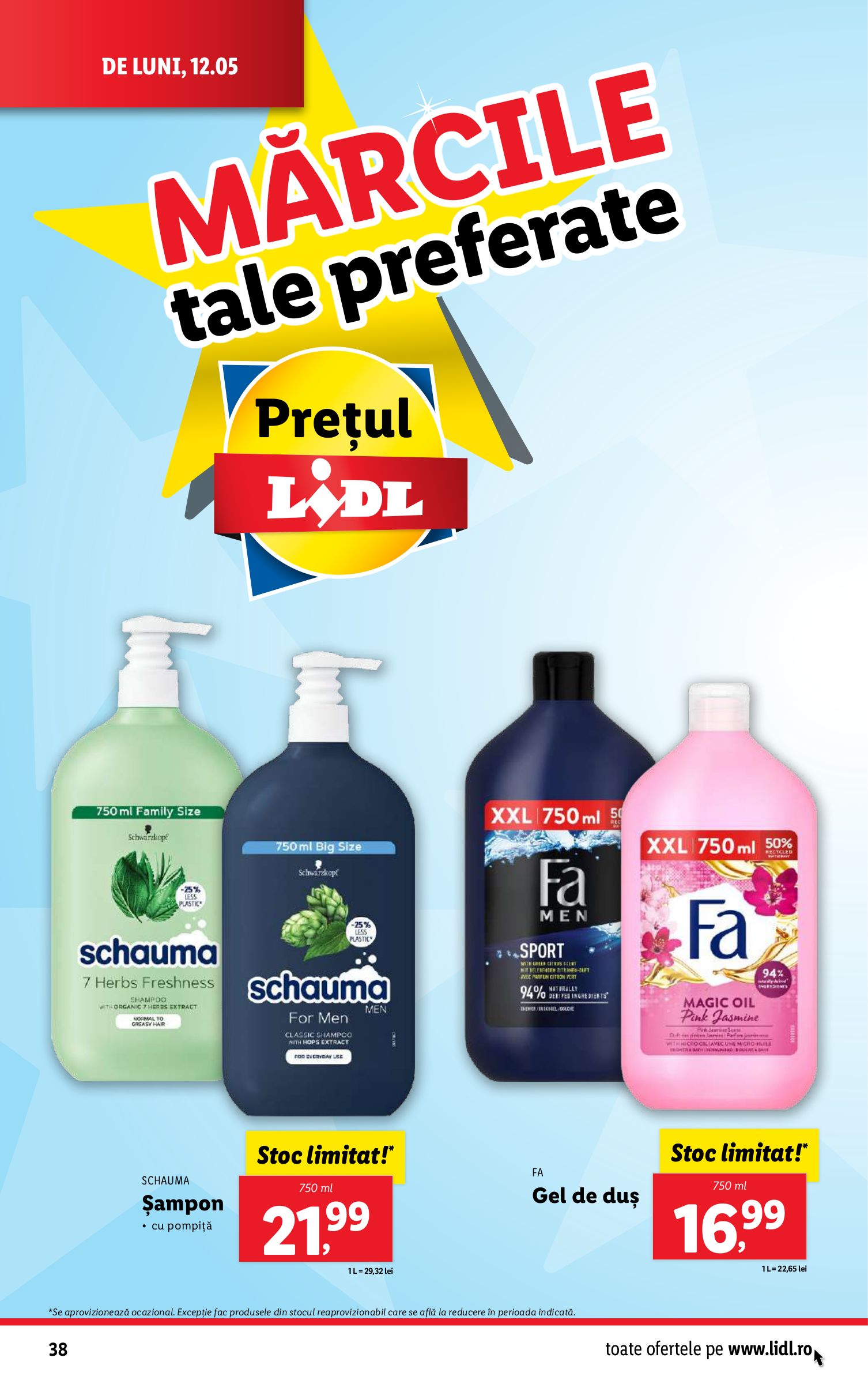 lidl - Catalog Lidl valabil din 12.05. - 18.05. - page: 38 lidl - Catalog Lidl valabil din 12.05. - 18.05. - page: 38