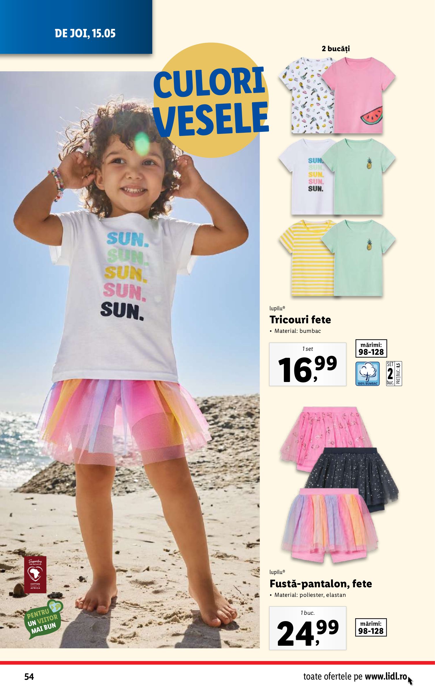 lidl - Catalog Lidl valabil din 12.05. - 18.05. - page: 54 lidl - Catalog Lidl valabil din 12.05. - 18.05. - page: 54