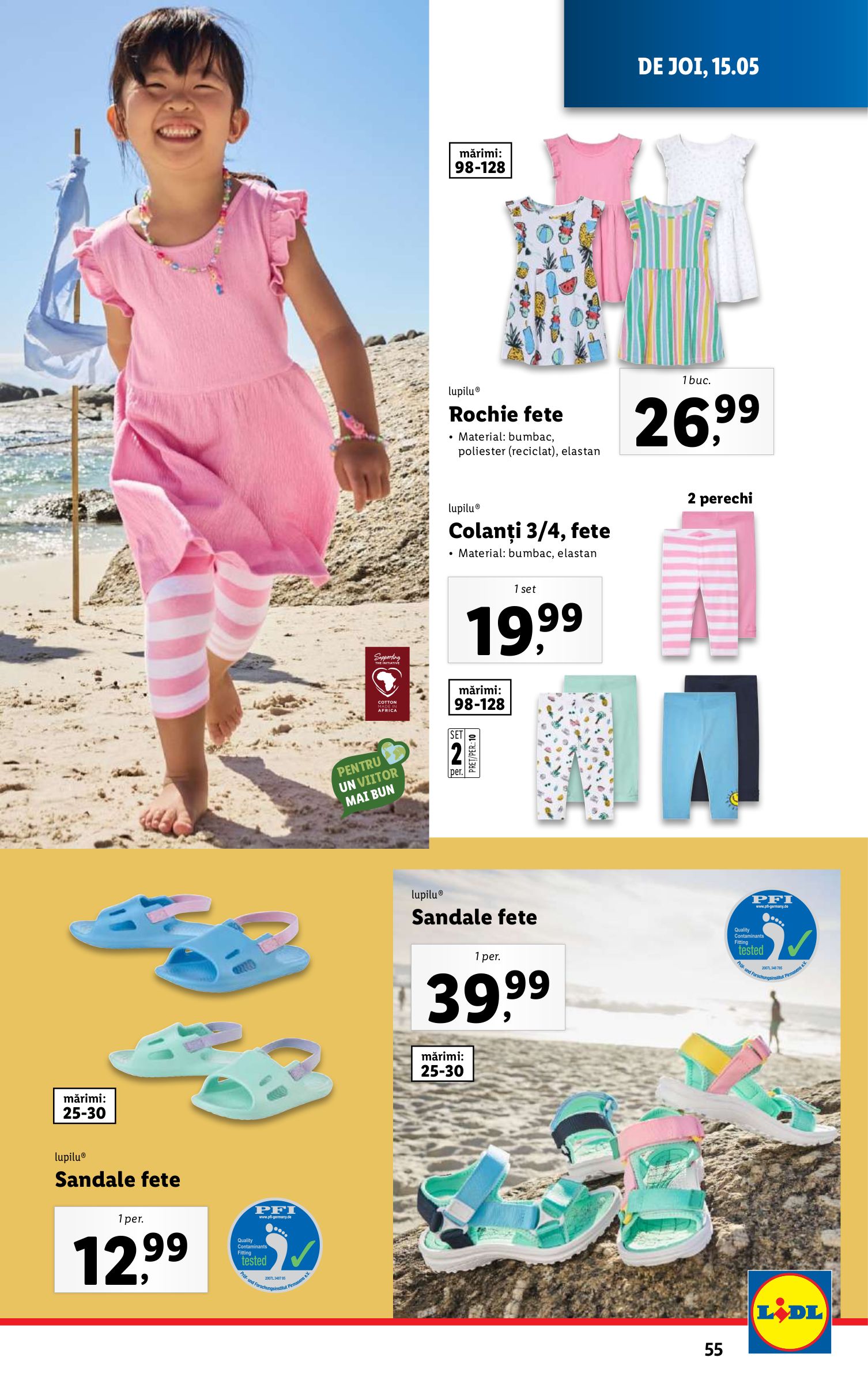 lidl - Catalog Lidl valabil din 12.05. - 18.05. - page: 55 lidl - Catalog Lidl valabil din 12.05. - 18.05. - page: 55