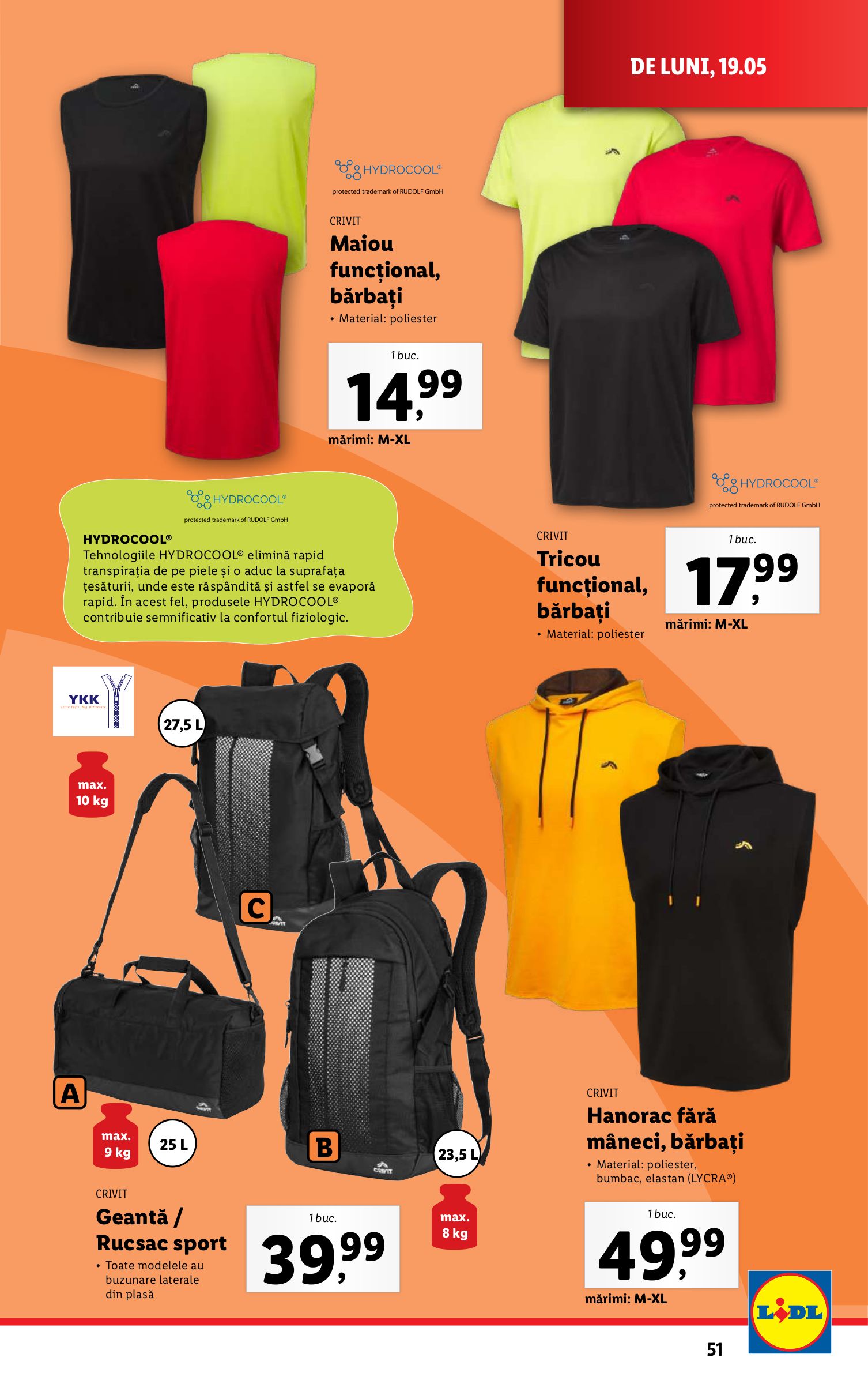 lidl - Catalog Lidl valabil din 19.05. - 25.05. - page: 51