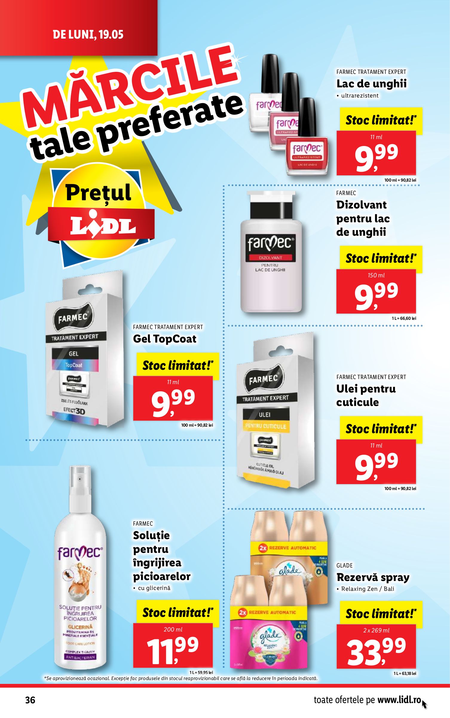 lidl - Catalog Lidl valabil din 19.05. - 25.05. - page: 36