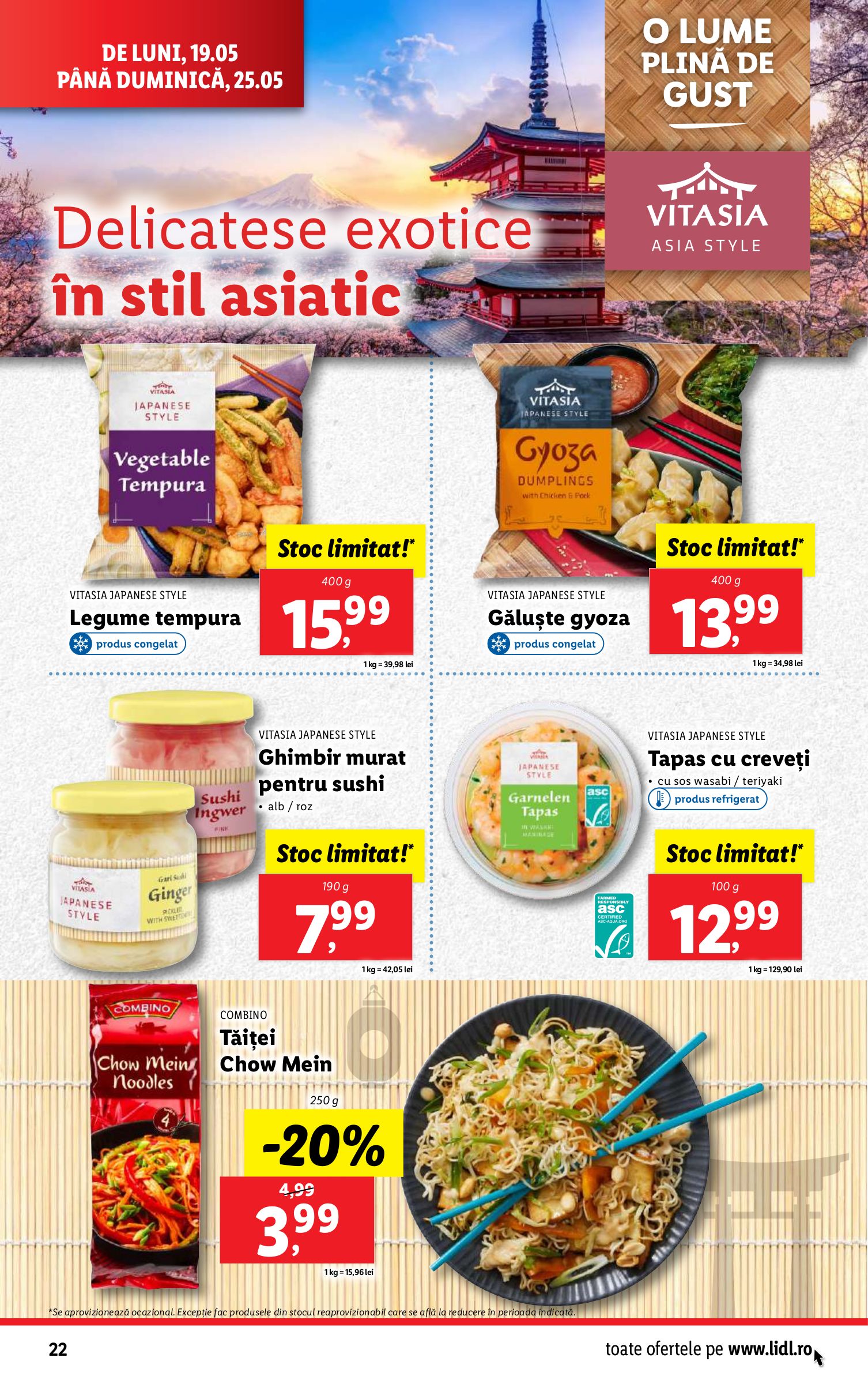 lidl - Catalog Lidl valabil din 19.05. - 25.05. - page: 22