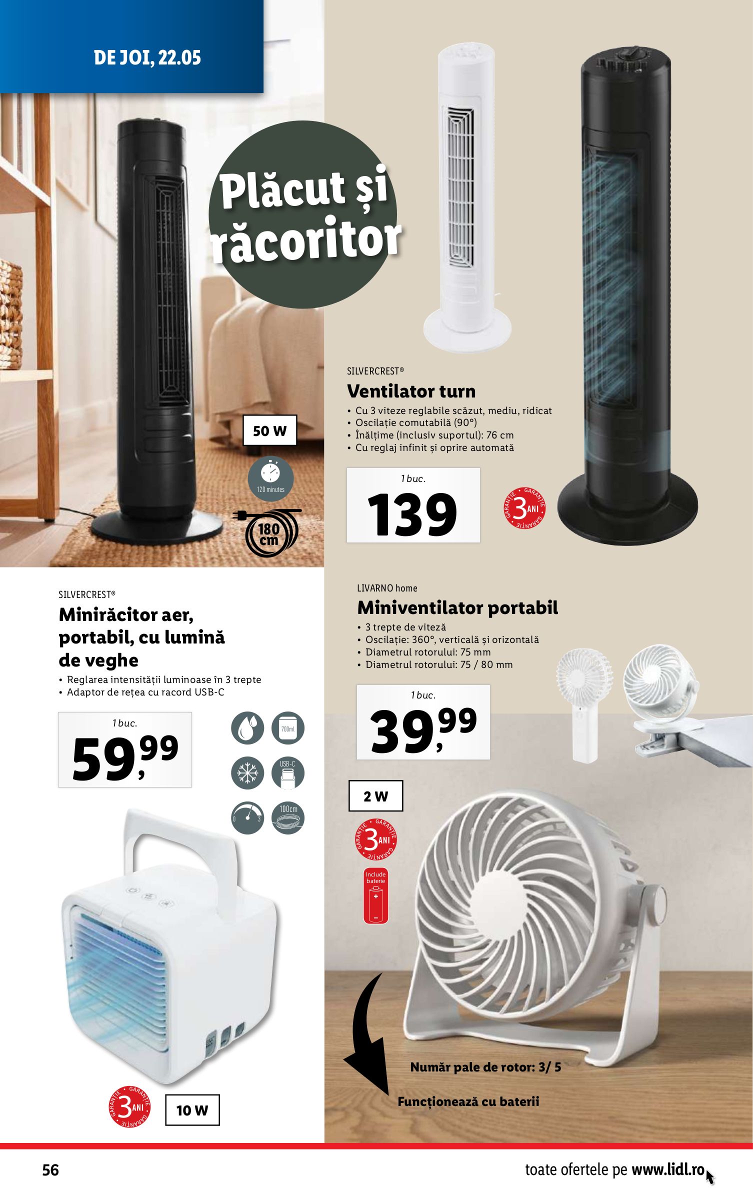 lidl - Catalog Lidl valabil din 19.05. - 25.05. - page: 56