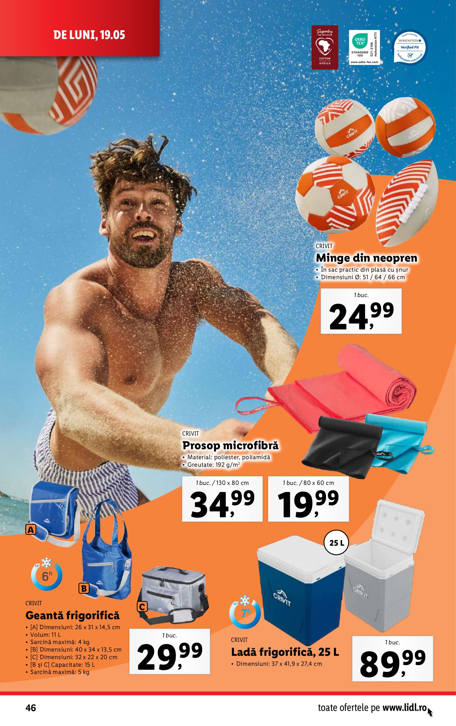 lidl - Catalog Lidl valabil din 19.05. - 25.05. - page: 46