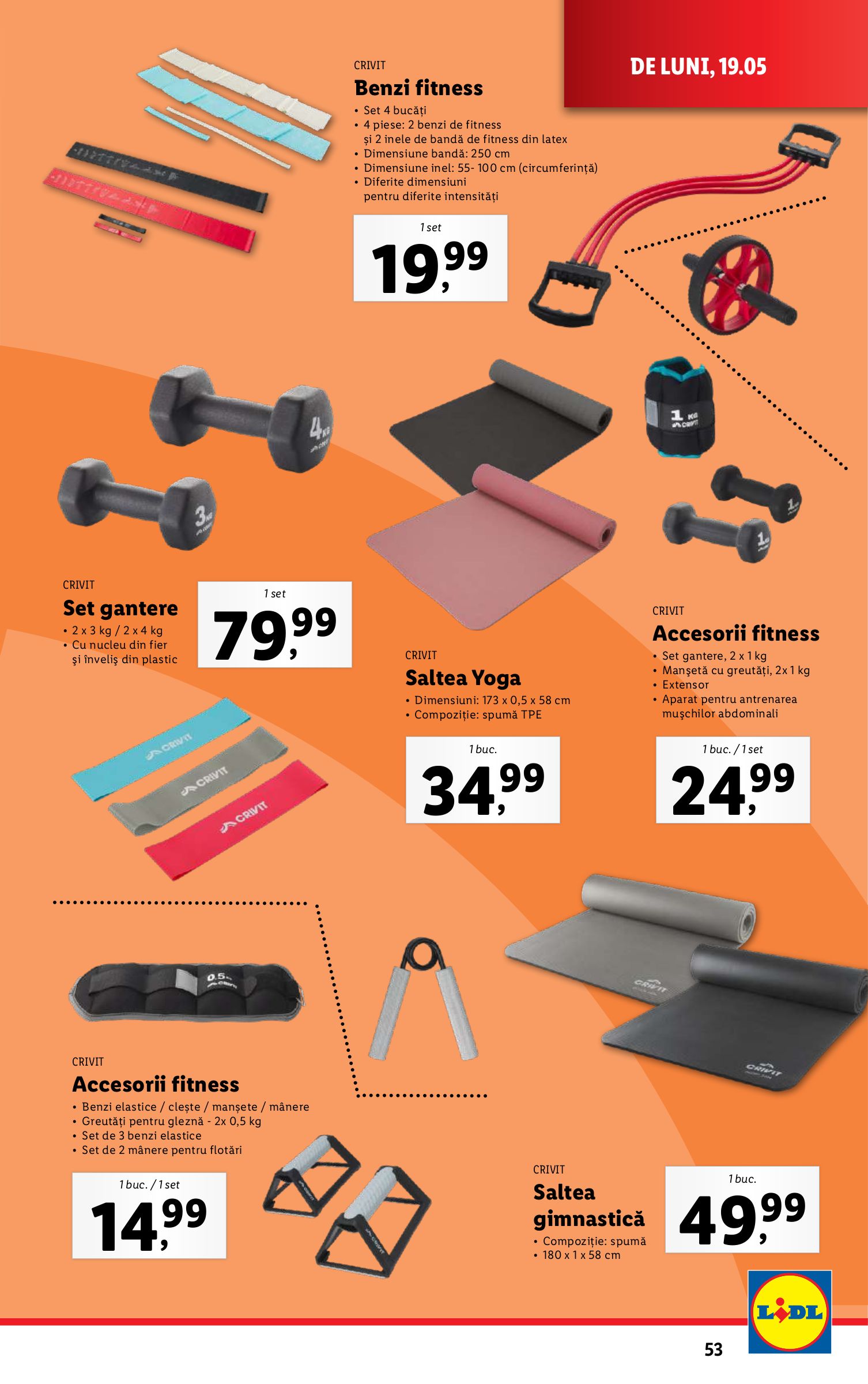 lidl - Catalog Lidl valabil din 19.05. - 25.05. - page: 53