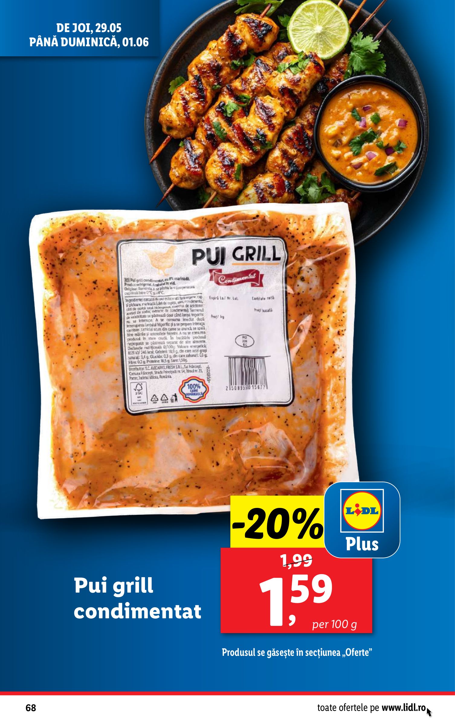 lidl - Catalog Lidl valabil din 26.05. - 01.06. - page: 68 lidl - Catalog Lidl valabil din 26.05. - 01.06. - page: 68