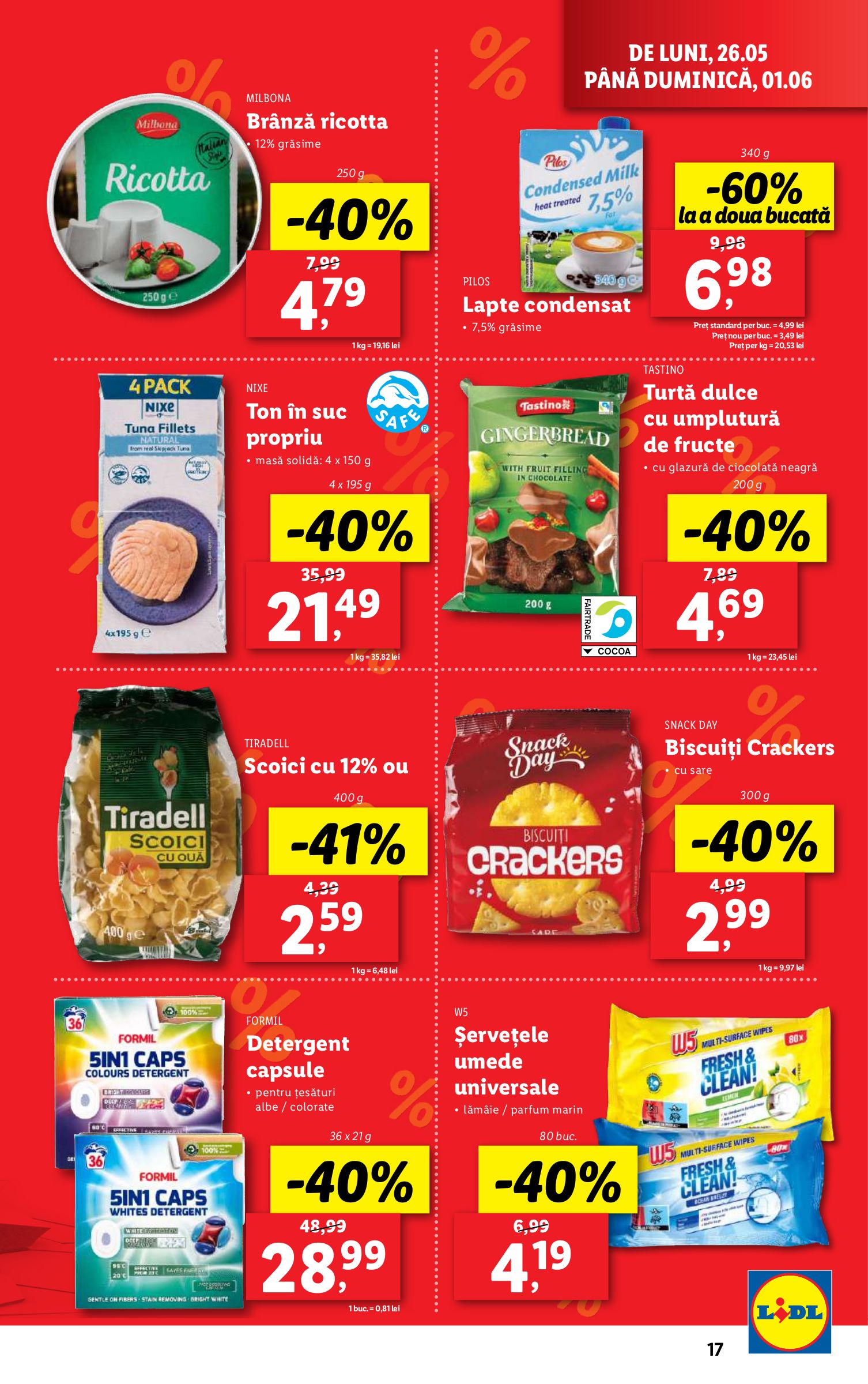 lidl - Catalog Lidl valabil din 26.05. - 01.06. - page: 17 lidl - Catalog Lidl valabil din 26.05. - 01.06. - page: 17