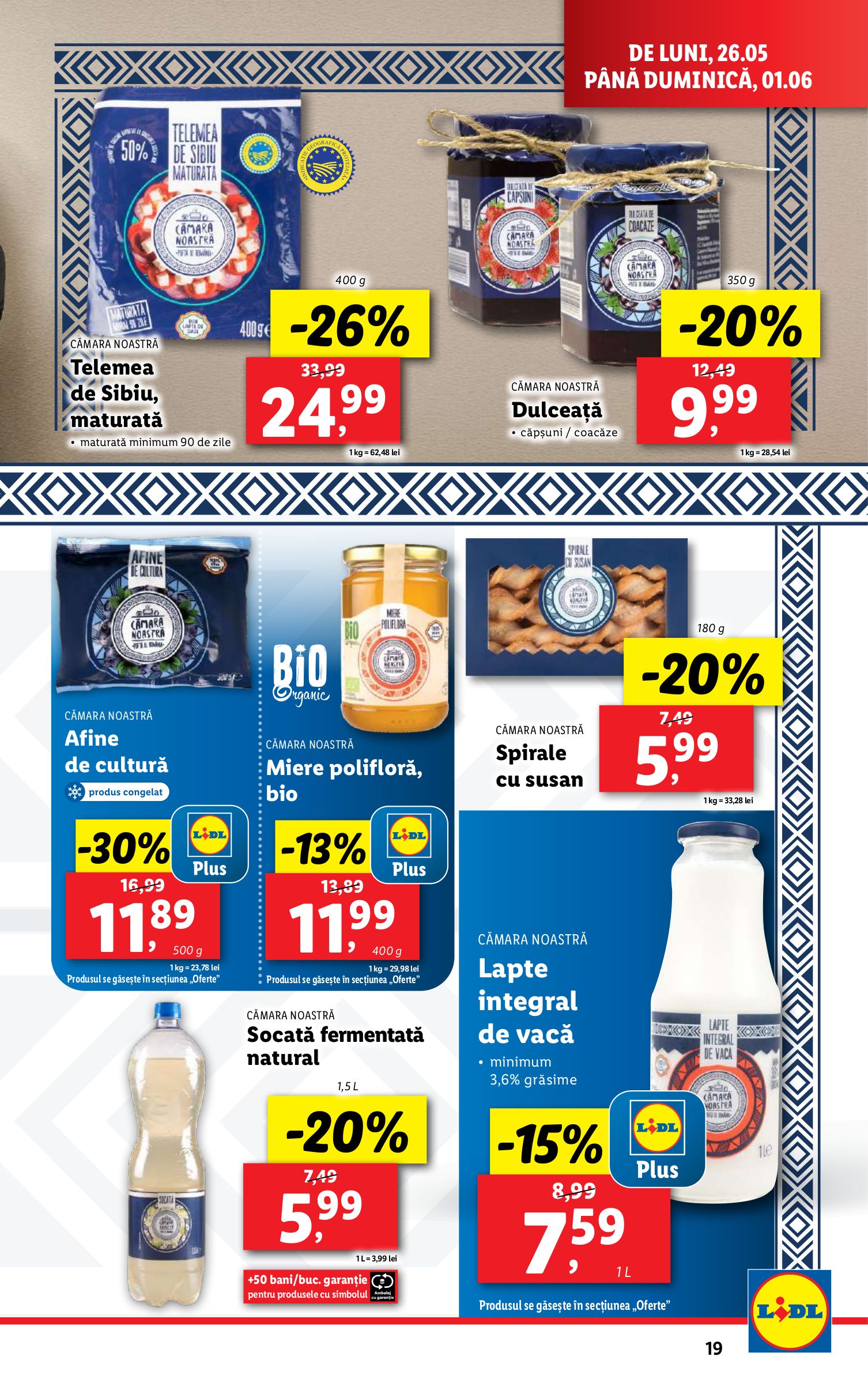 lidl - Catalog Lidl valabil din 26.05. - 01.06. - page: 19 lidl - Catalog Lidl valabil din 26.05. - 01.06. - page: 19