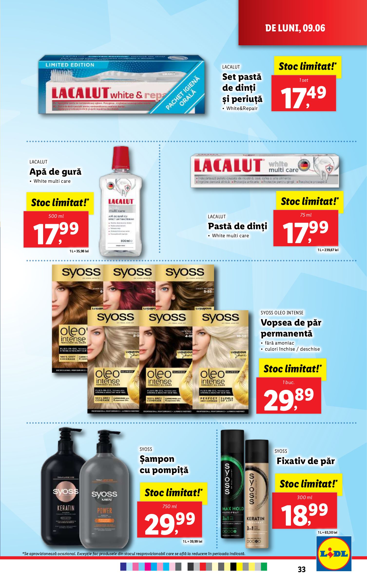lidl - Catalog Lidl valabil din 09.06. până pe 15.06. - page: 33 lidl - Catalog Lidl valabil din 09.06. până pe 15.06. - page: 33