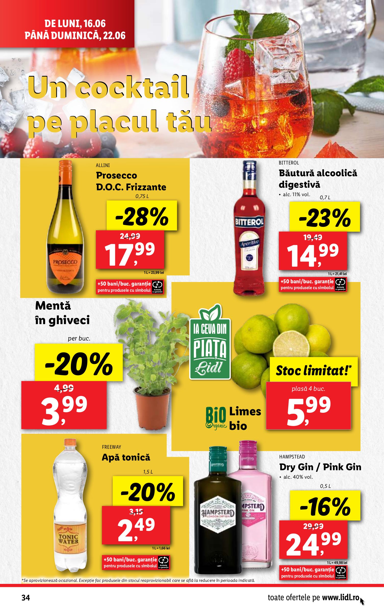 lidl - Catalog Lidl valabil din 16.06. până pe 22.06. - page: 34