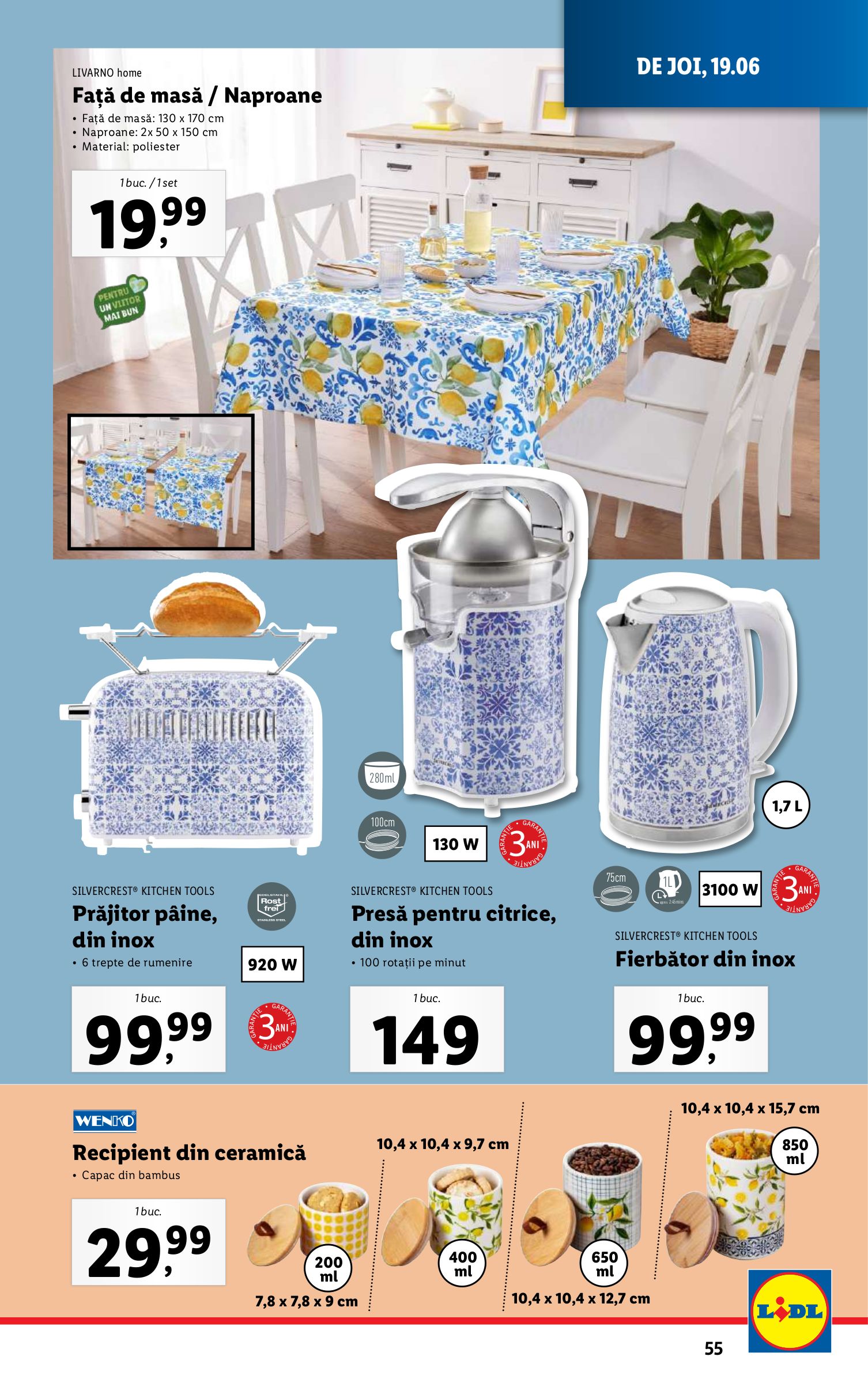 lidl - Catalog Lidl valabil din 16.06. până pe 22.06. - page: 55