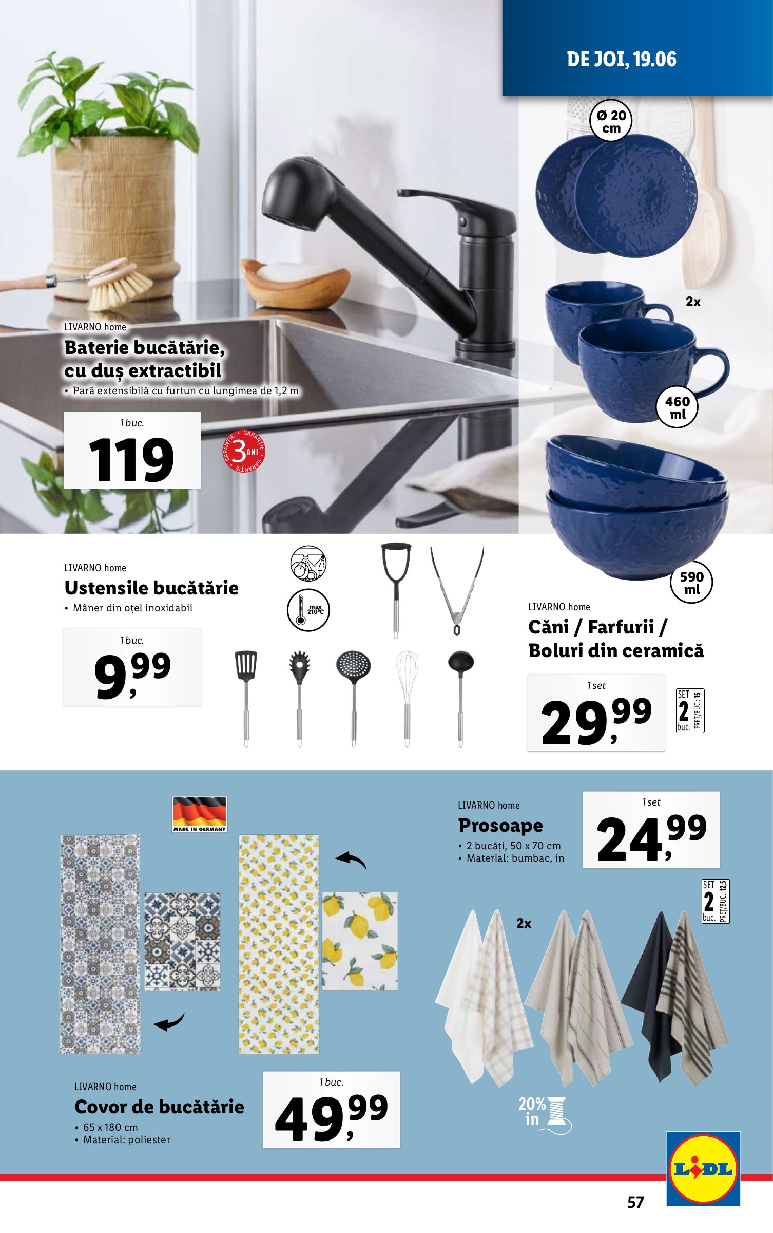 lidl - Catalog Lidl valabil din 16.06. până pe 22.06. - page: 57