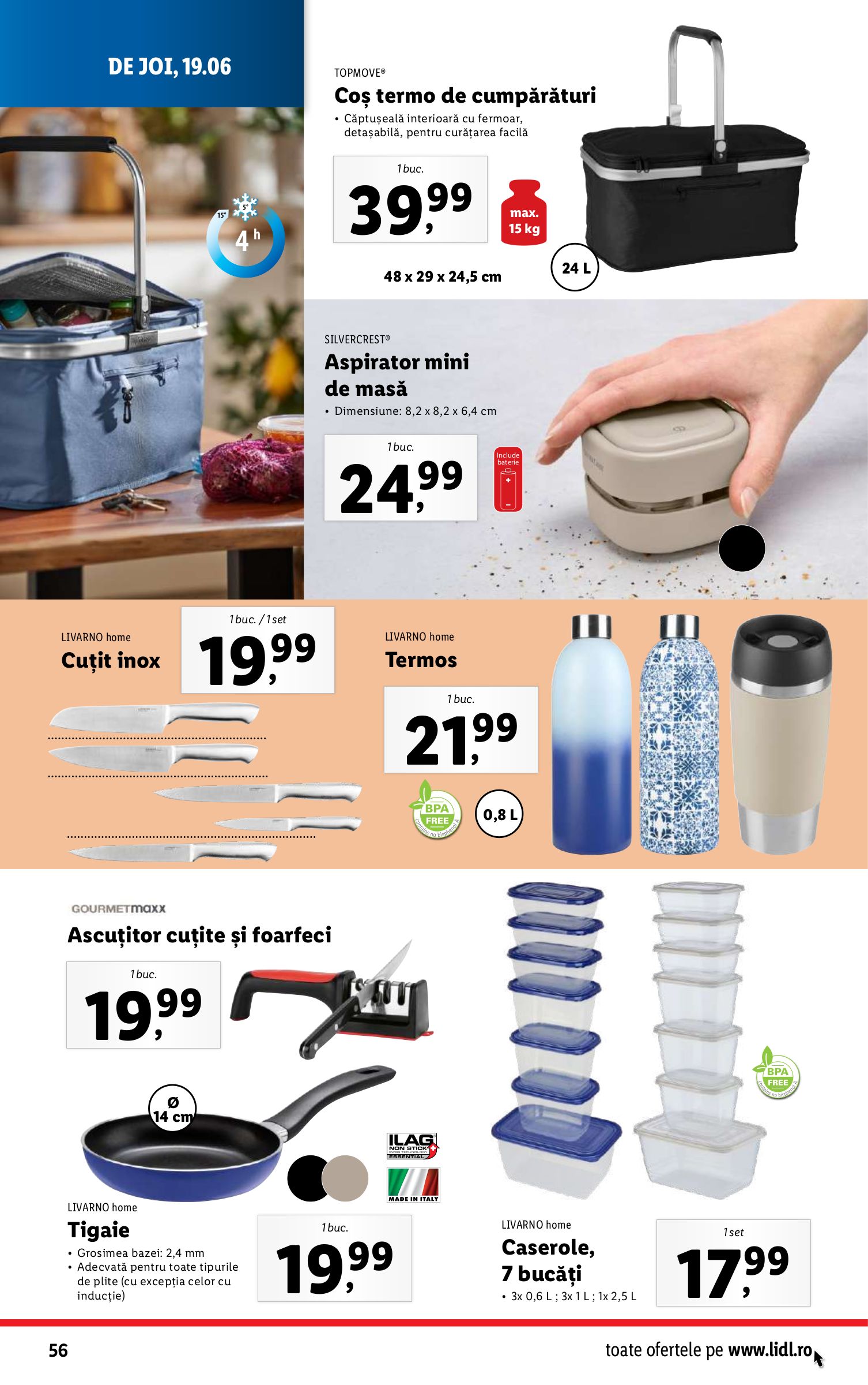 lidl - Catalog Lidl valabil din 16.06. până pe 22.06. - page: 56