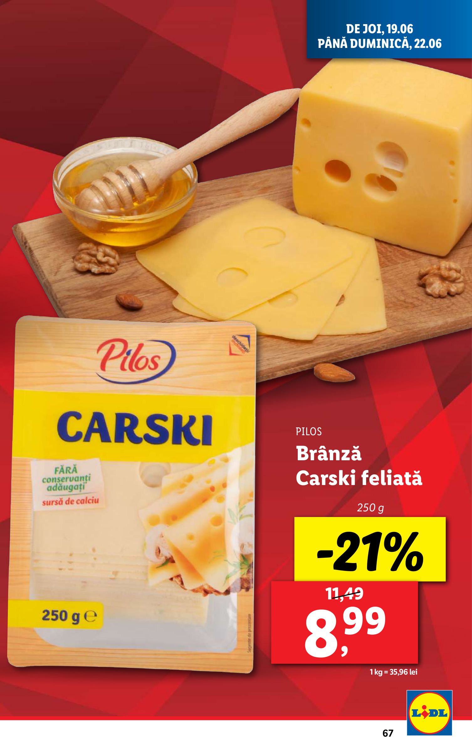 lidl - Catalog Lidl valabil din 16.06. până pe 22.06. - page: 67