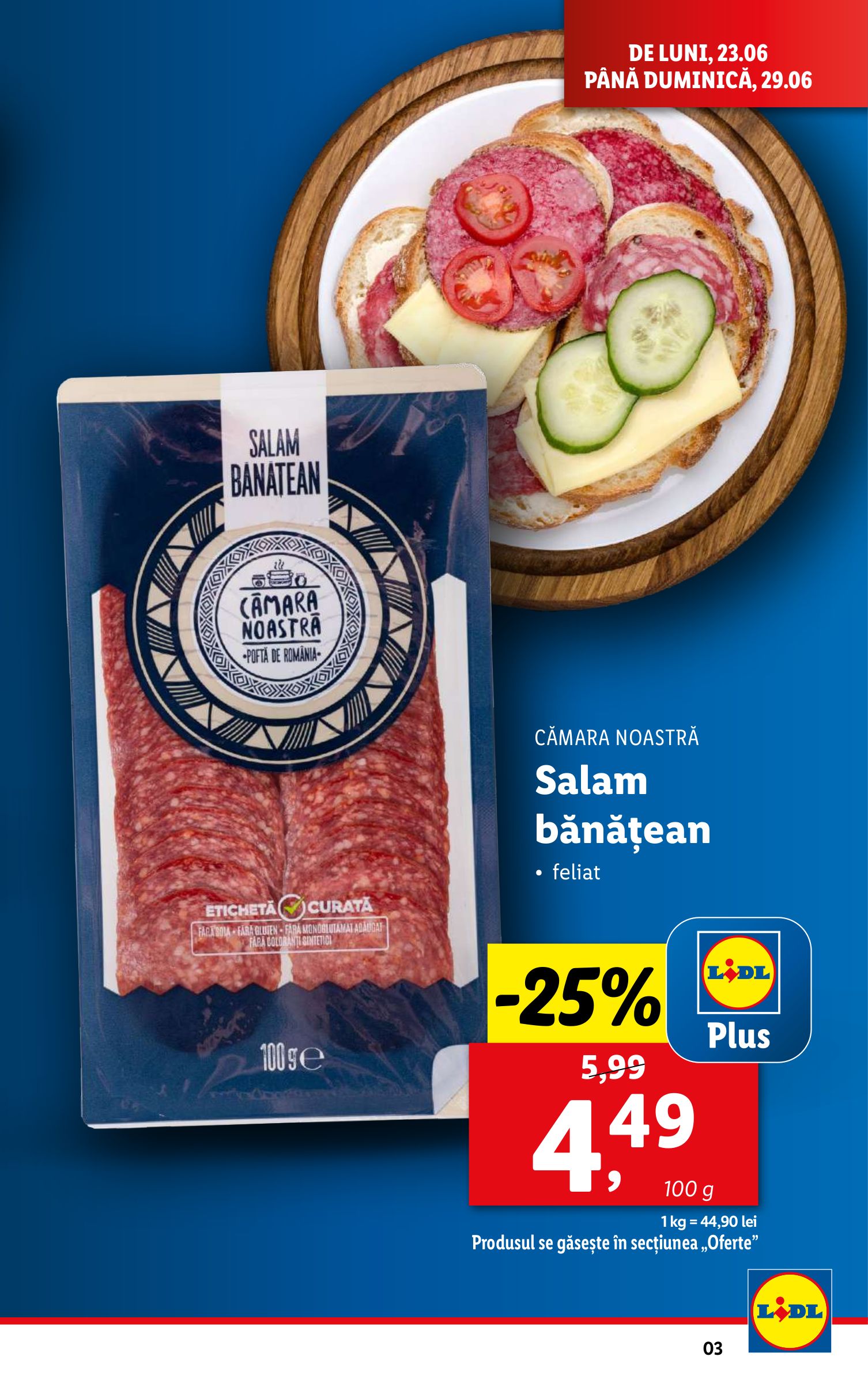lidl - Catalog Lidl valabil din 23.06. până pe 29.06. - page: 3 lidl - Catalog Lidl valabil din 23.06. până pe 29.06. - page: 3
