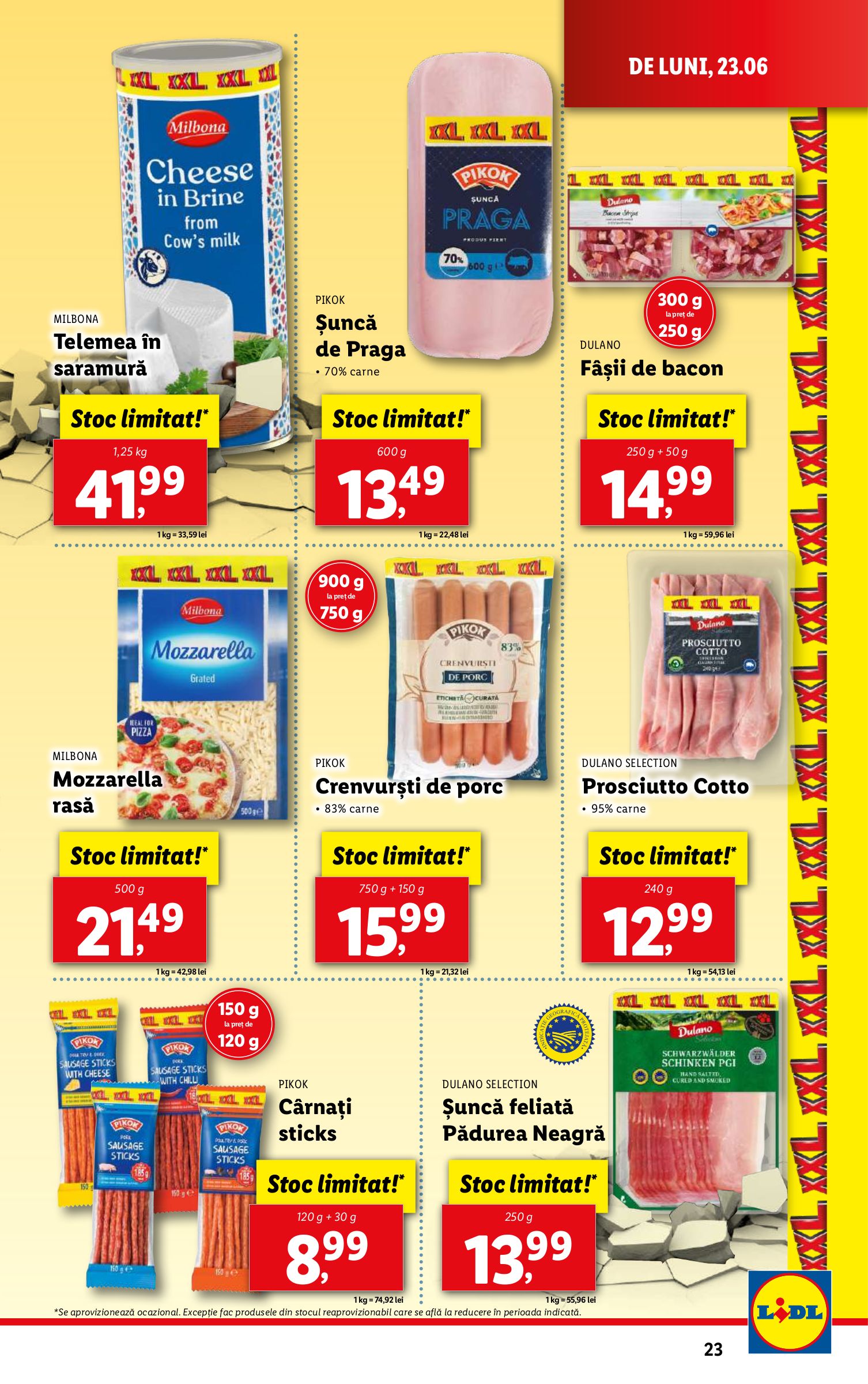 lidl - Catalog Lidl valabil din 23.06. până pe 29.06. - page: 23 lidl - Catalog Lidl valabil din 23.06. până pe 29.06. - page: 23