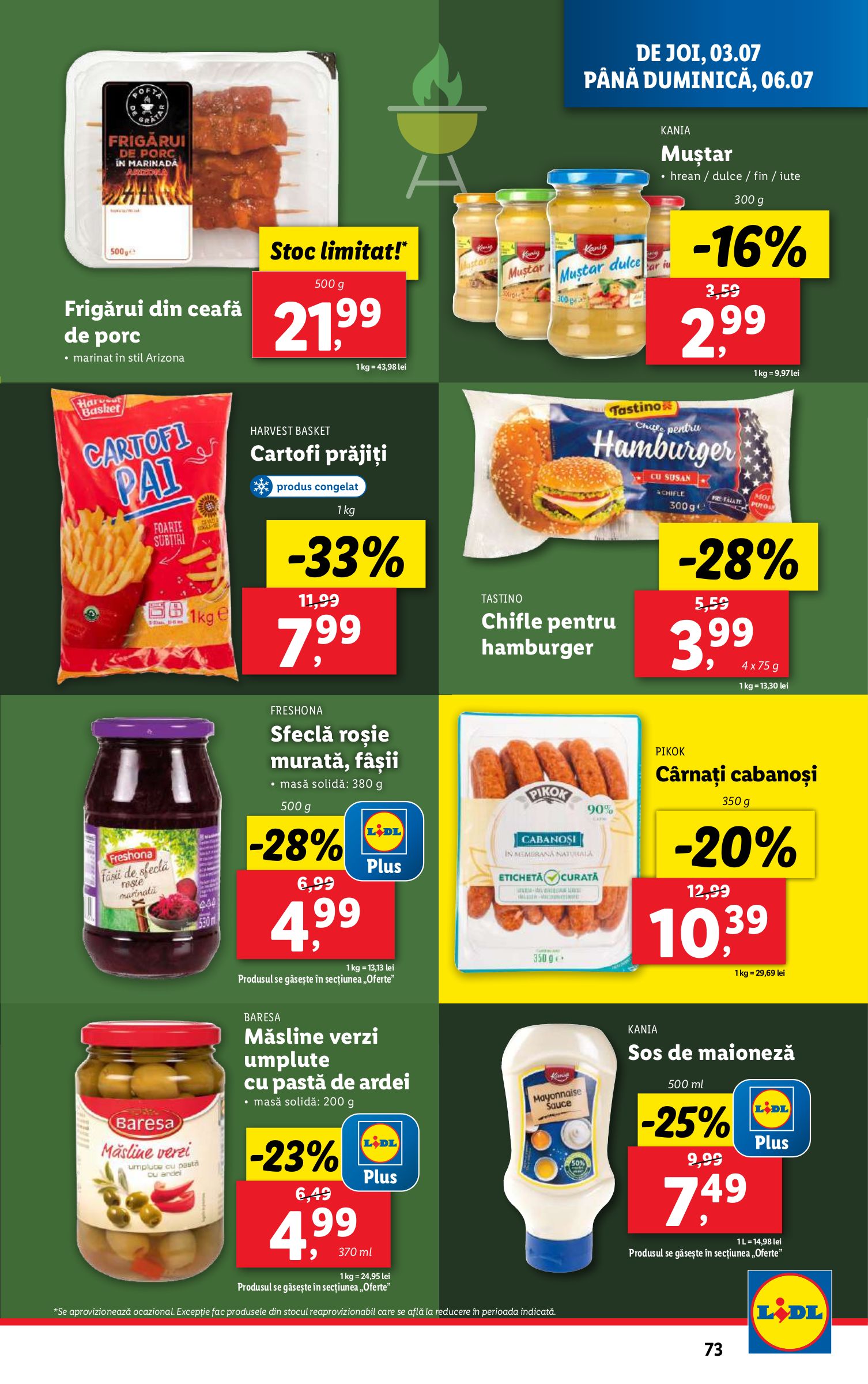 lidl - Catalog Lidl valabil din 30.06. până pe 06.07. - page: 73 lidl - Catalog Lidl valabil din 30.06. până pe 06.07. - page: 73