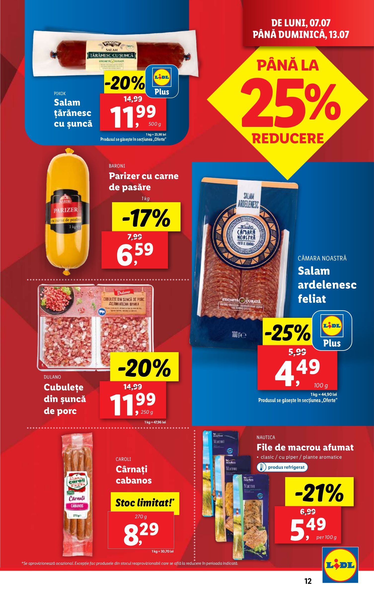 lidl - Catalog Lidl valabil din 07.07. până pe 13.07. - page: 13 lidl - Catalog Lidl valabil din 07.07. până pe 13.07. - page: 13