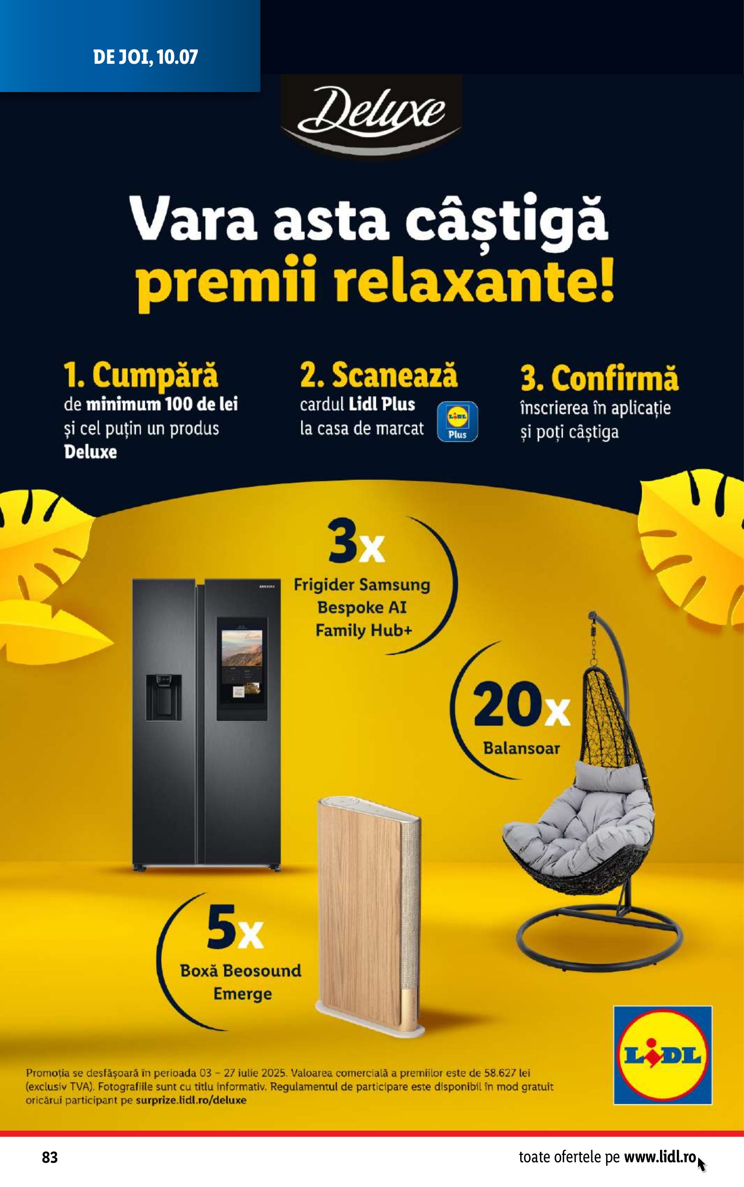 lidl - Catalog Lidl valabil din 07.07. până pe 13.07. - page: 84 lidl - Catalog Lidl valabil din 07.07. până pe 13.07. - page: 84