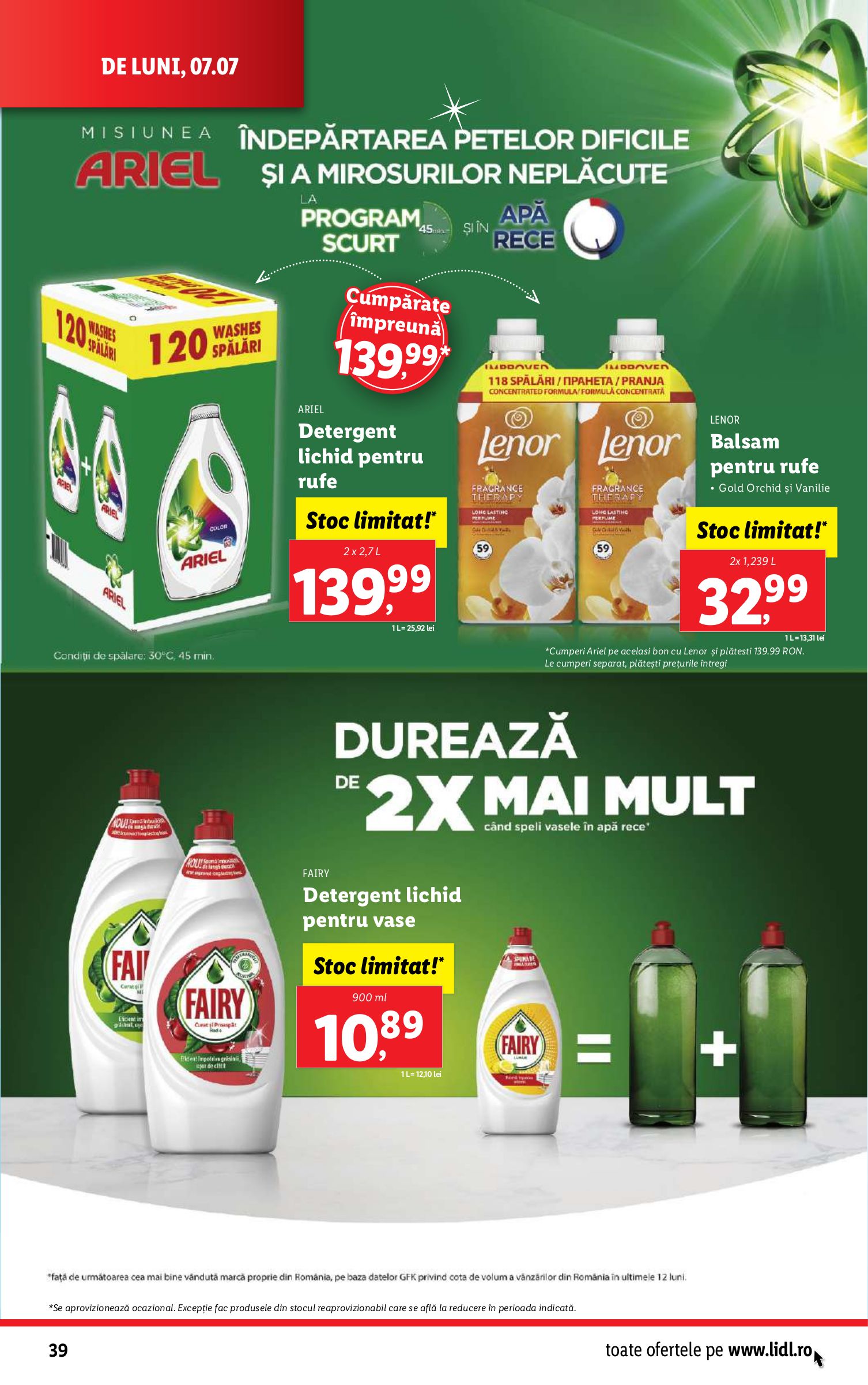 lidl - Catalog Lidl valabil din 07.07. până pe 13.07. - page: 40 lidl - Catalog Lidl valabil din 07.07. până pe 13.07. - page: 40