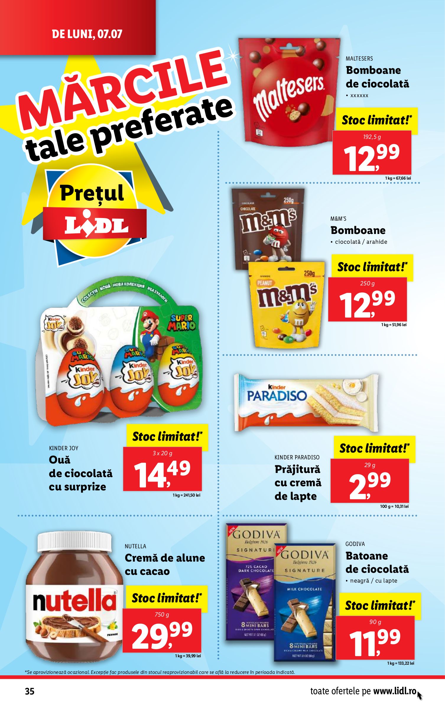 lidl - Catalog Lidl valabil din 07.07. până pe 13.07. - page: 36 lidl - Catalog Lidl valabil din 07.07. până pe 13.07. - page: 36
