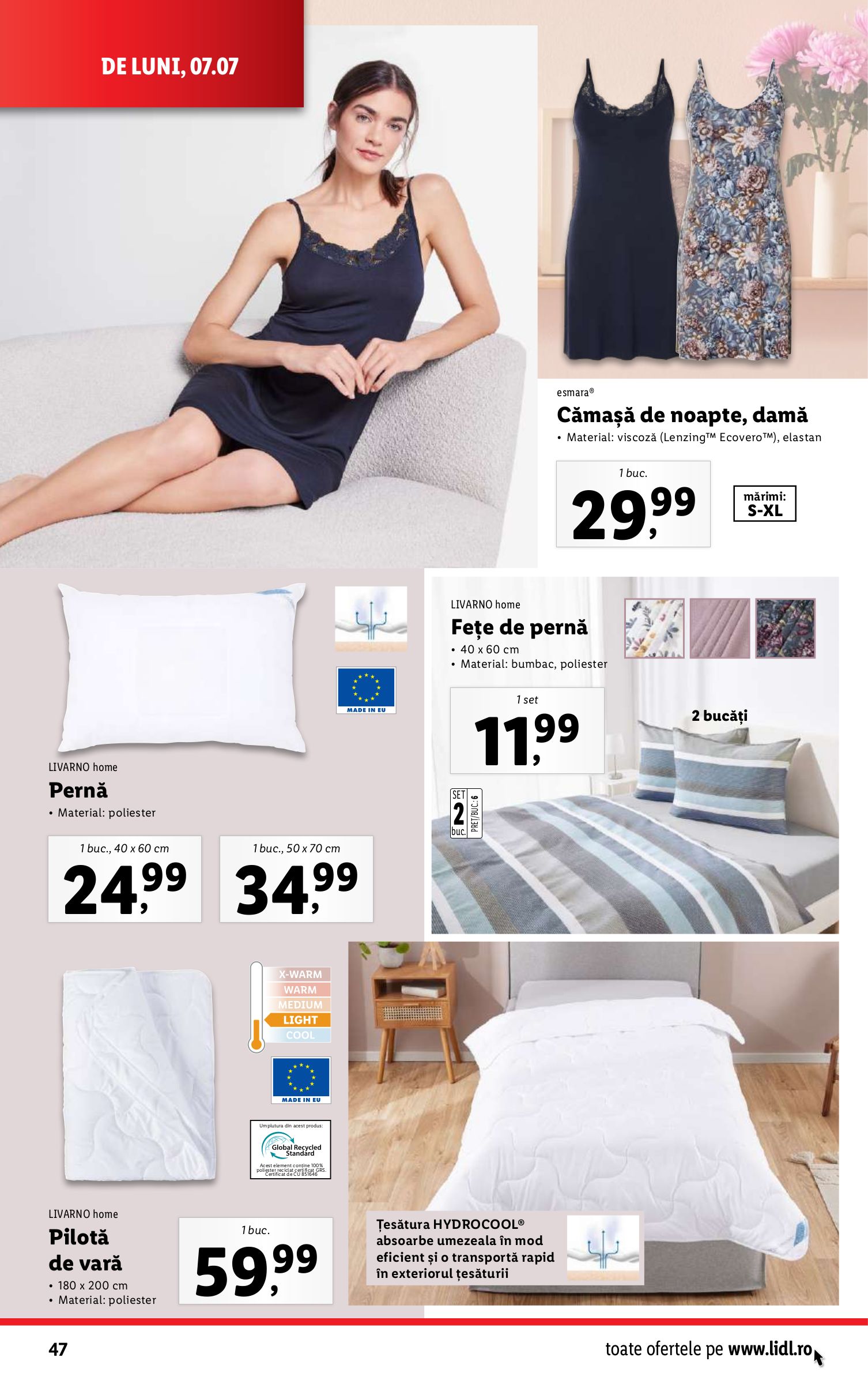 lidl - Catalog Lidl valabil din 07.07. până pe 13.07. - page: 48 lidl - Catalog Lidl valabil din 07.07. până pe 13.07. - page: 48