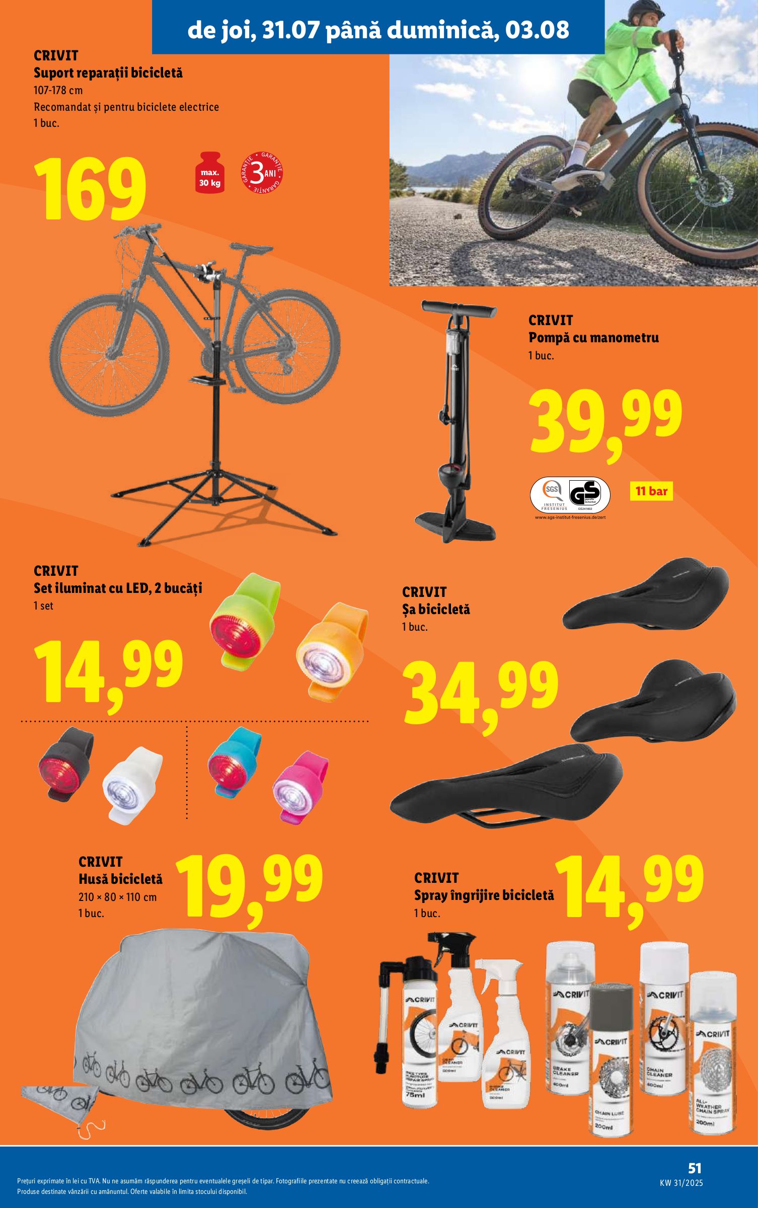 lidl - Catalog Lidl valabil din 28.07. până pe 03.08. - page: 51 lidl - Catalog Lidl valabil din 28.07. până pe 03.08. - page: 51