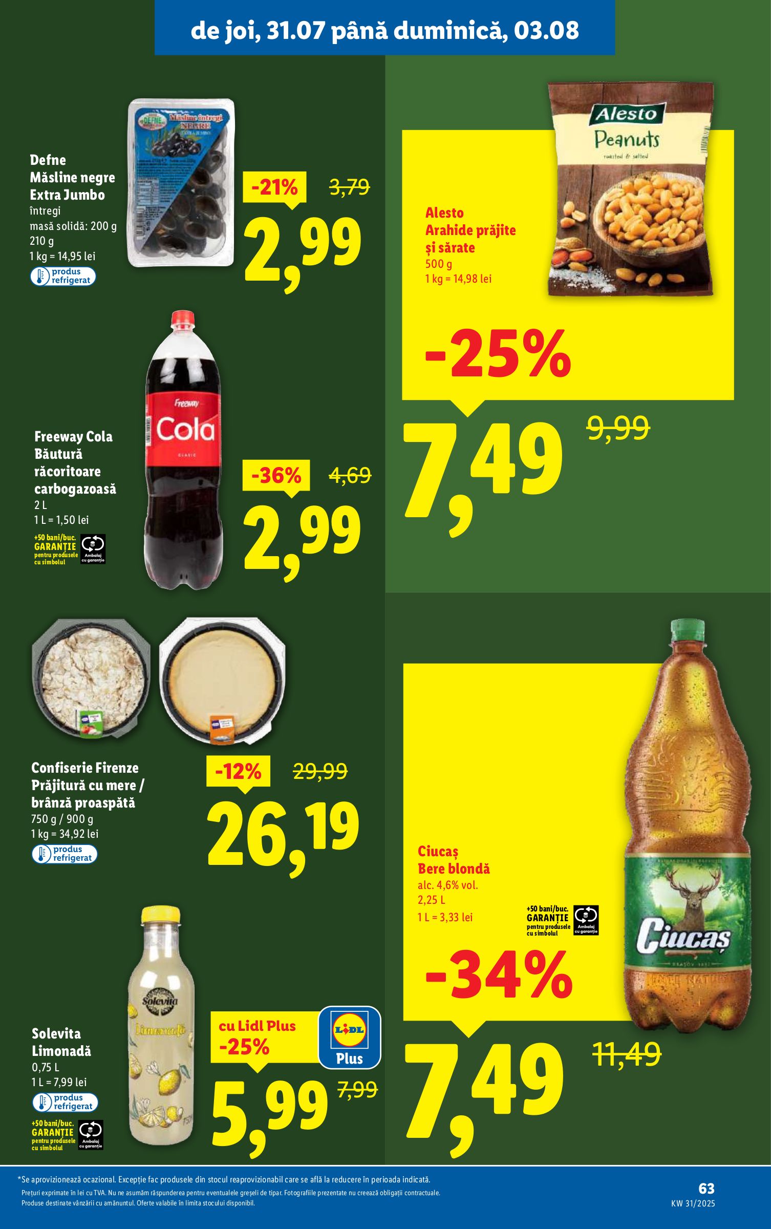 lidl - Catalog Lidl valabil din 28.07. până pe 03.08. - page: 63 lidl - Catalog Lidl valabil din 28.07. până pe 03.08. - page: 63